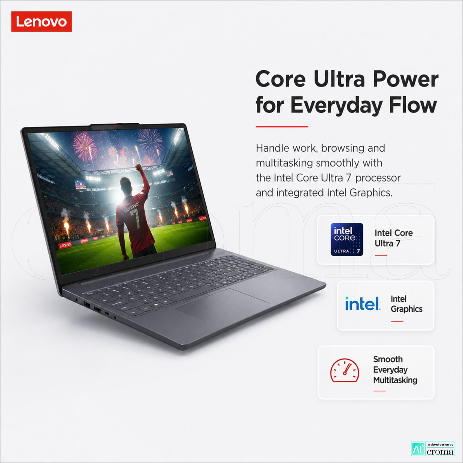 Lenovo IdeaPad Slim 3 15IPH11 Intel Core Ultra 7 Thin & Light Laptop (16GB, 512GB SSD, Windows 11 Home, 15.3 inch WUXGA IPS Display, MS Office Home 2024, Luna Grey, 1.63 KG) Lenovo IdeaPad Slim 3 15IPH11 Intel Core Ultra 7 Thin & Light Laptop (16GB, 512GB SSD, Windows 11 Home, 15.3 inch WUXGA IPS Display, MS Office Home 2024, Luna Grey, 1.63 KG)_5