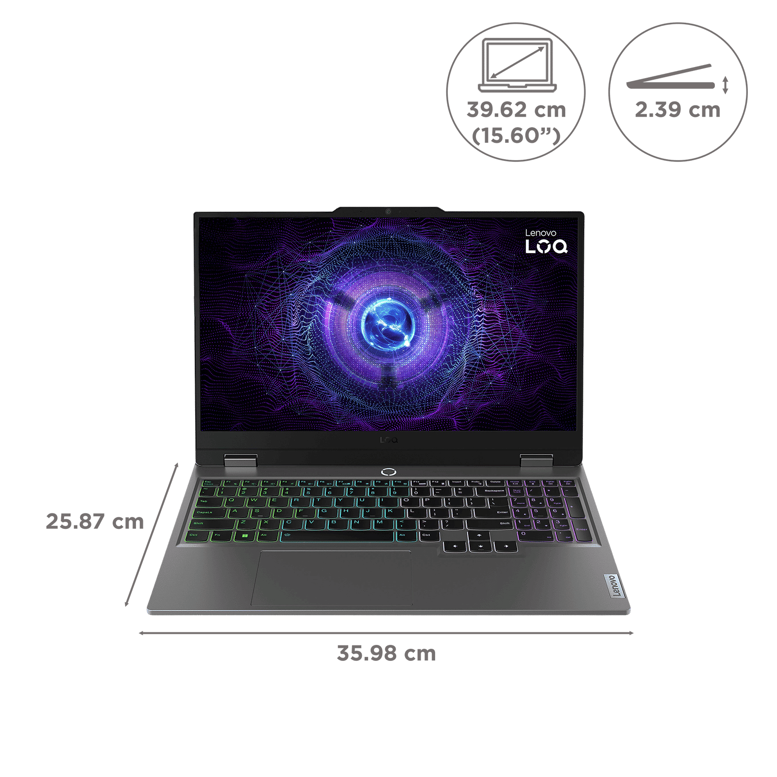 Lenovo LOQ 15IAX9 Intel Core i5 12th Gen Gaming Laptop (16GB, 512GB SSD, Windows 11 Home, 6GB Graphics, 15.6 Inch 144 Hz FHD IPS Display, NVIDIA GeForce RTX 3050, MS Office Home 2024, Luna Grey, 2.38 KG) Lenovo LOQ 15IAX9 Intel Core i5 12th Gen Gaming Laptop (16GB, 512GB SSD, Windows 11 Home, 6GB Graphics, 15.6 Inch 144 Hz FHD IPS Display, NVIDIA GeForce RTX 3050, MS Office Home 2024, Luna Grey, 2.38 KG)_7