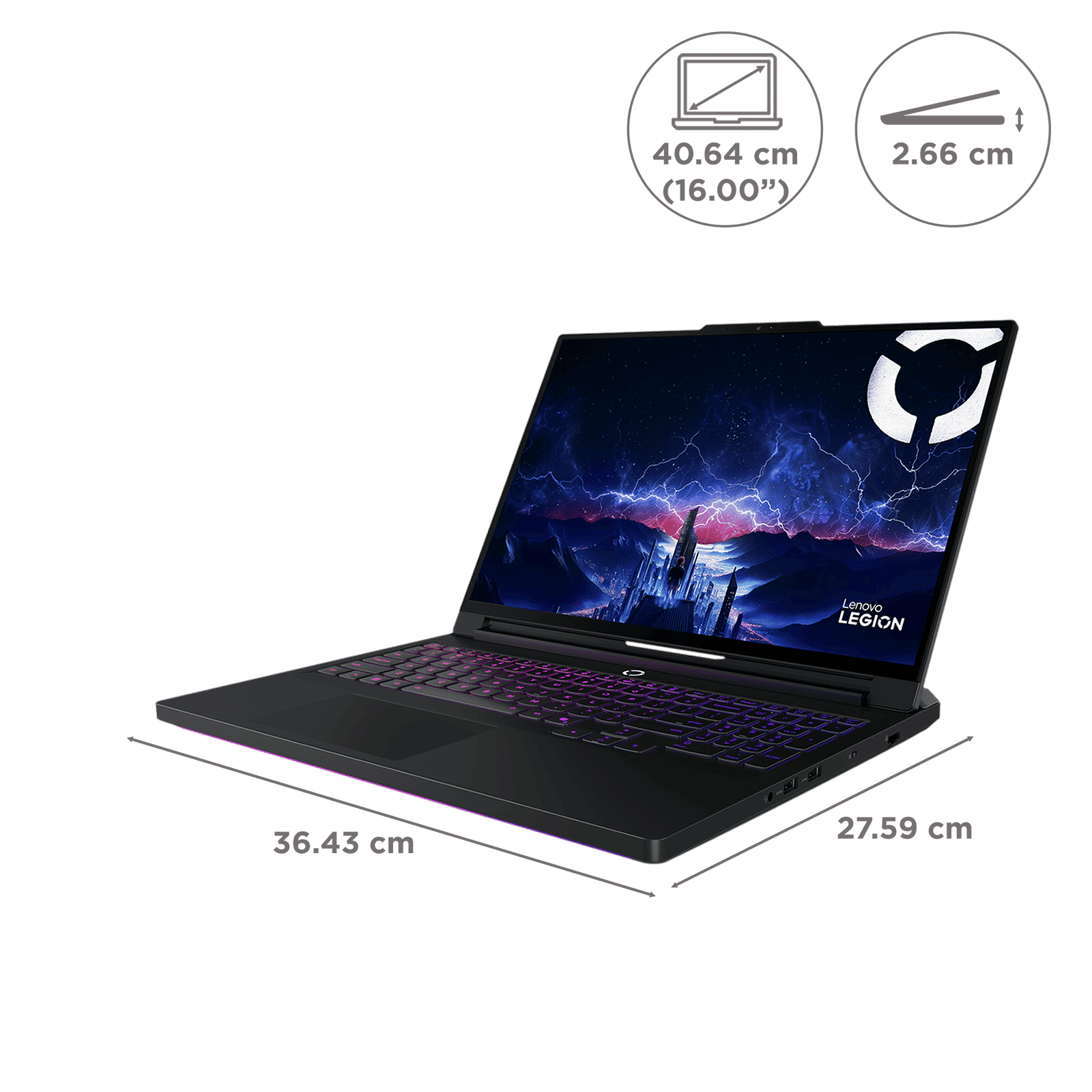 Lenovo Legion Pro 7 16IAX10H Intel Core Ultra 9 Gaming Laptop (64GB, 1TB SSD, Windows 11 Home, 24GB Graphics, 16 Inch 240 Hz WQXGA IPS Display, NVIDIA GeForce RTX 5090, MS Office Home 2024, Eclipse Black, 2.57 KG) Lenovo Legion Pro 7 16IAX10H Intel Core Ultra 9 Gaming Laptop (64GB, 1TB SSD, Windows 11 Home, 24GB Graphics, 16 Inch 240 Hz WQXGA IPS Display, NVIDIA GeForce RTX 5090, MS Office Home 2024, Eclipse Black, 2.57 KG)_7