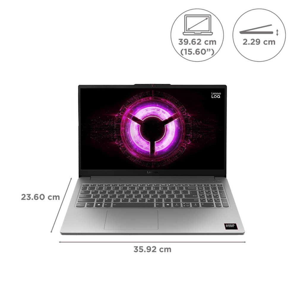 Buy Lenovo LOQ 15ARP10E AMD Ryzen 5 16GB 512GB SSD 15.6 Inch 1.8 kg - Image 7