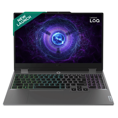Lenovo LOQ 15IRX9 Intel Core i5 13th Gen Gaming Laptop (16GB, 512GB SSD, Windows 11 Home, 6GB Graphics, 15.6 Inch 144 Hz FHD IPS Display, NVIDIA GeForce RTX 3050, MS Office Home 2024, Luna Grey, 2.38 KG)