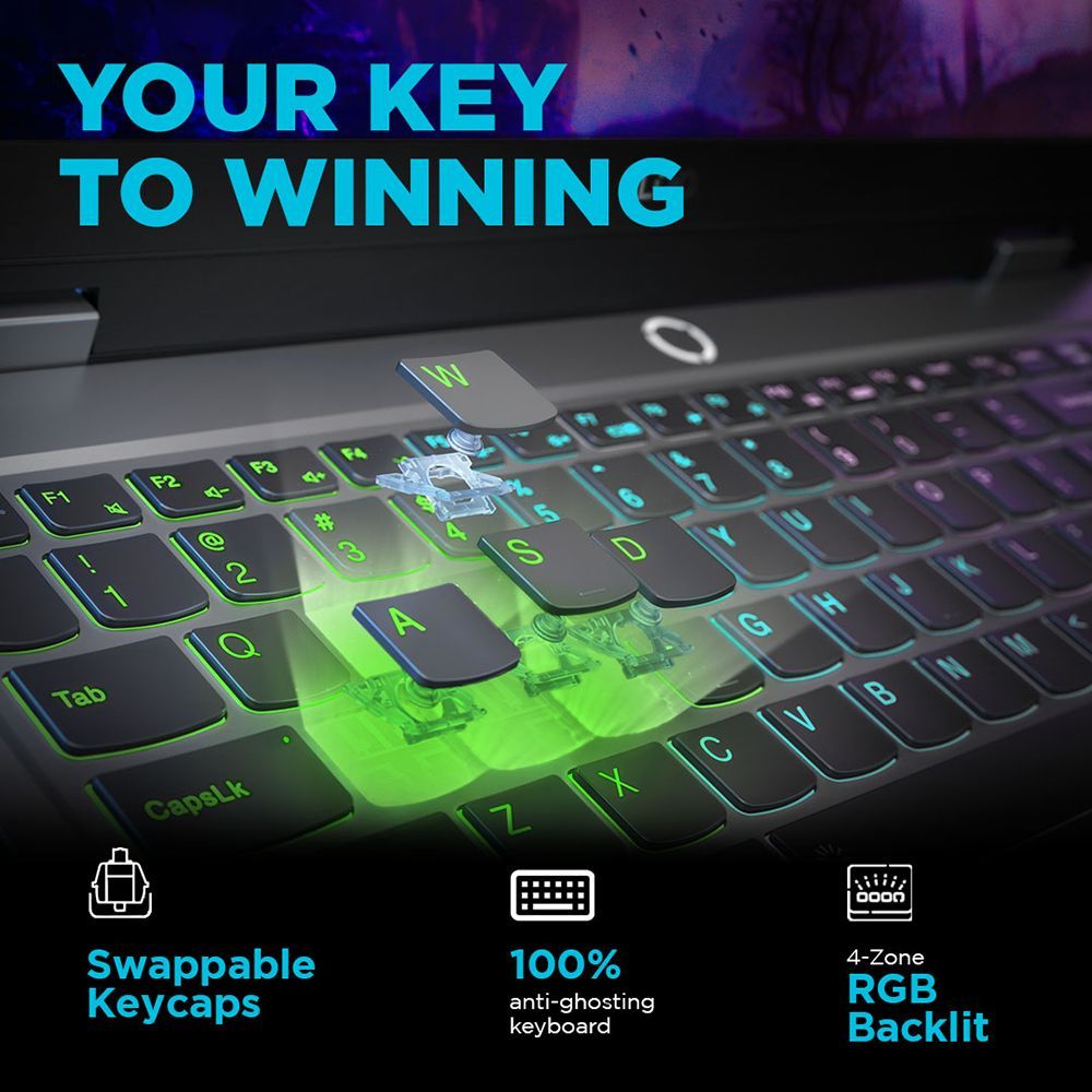 Lenovo LOQ 15IRX9 Intel Core i5 13th Gen Gaming Laptop (16GB, 512GB SSD, Windows 11 Home, 6GB Graphics, 15.6 Inch 144 Hz FHD IPS Display, NVIDIA GeForce RTX 3050, MS Office Home 2024, Luna Grey, 2.38 KG) Lenovo LOQ 15IRX9 Intel Core i5 13th Gen Gaming Laptop (16GB, 512GB SSD, Windows 11 Home, 6GB Graphics, 15.6 Inch 144 Hz FHD IPS Display, NVIDIA GeForce RTX 3050, MS Office Home 2024, Luna Grey, 2.38 KG)_3
