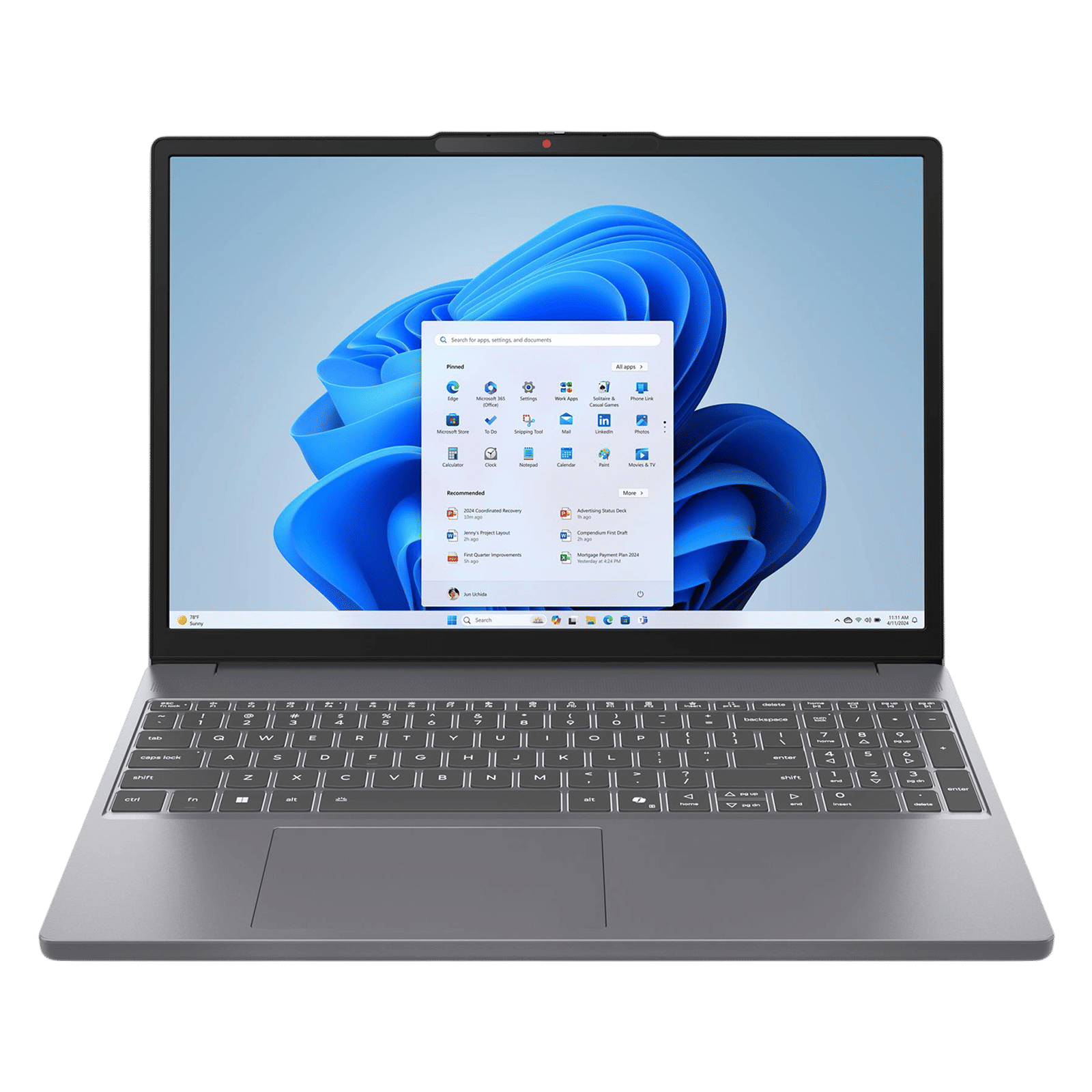 Lenovo IdeaPad Slim 3 15IRH10 Intel Core i7 13th Gen Thin & Light Laptop (16GB, 512GB SSD, Windows 11 Home, 15.3 inch WUXGA IPS Display, MS Office Home 2024, Luna Grey, 1.59 KG) Lenovo IdeaPad Slim 3 15IRH10 Intel Core i7 13th Gen Thin & Light Laptop (16GB, 512GB SSD, Windows 11 Home, 15.3 inch WUXGA IPS Display, MS Office Home 2024, Luna Grey, 1.59 KG)_5