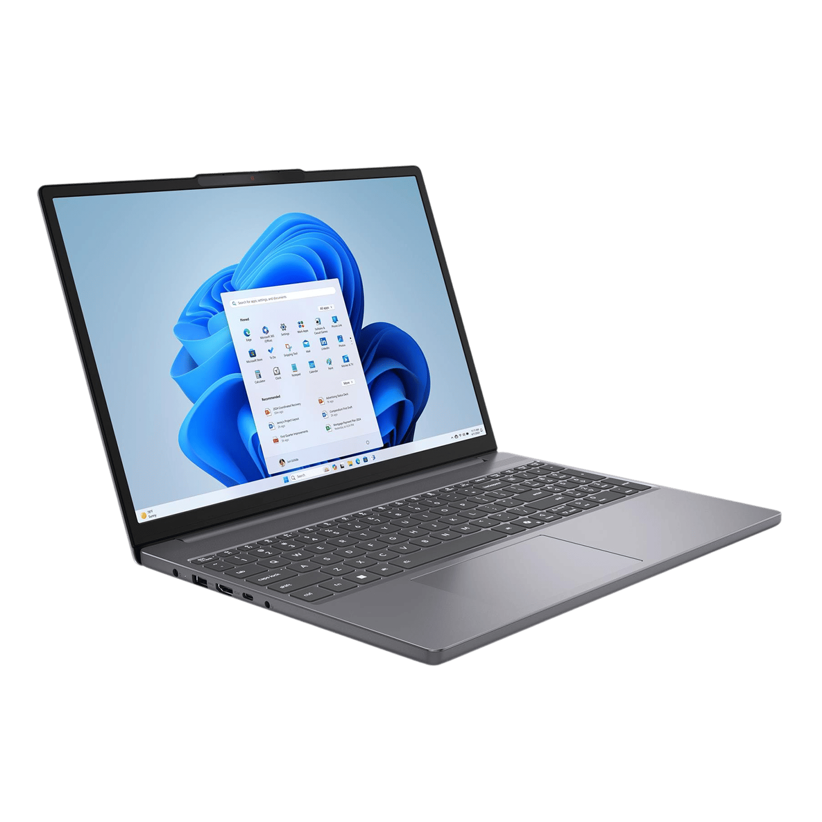 Lenovo IdeaPad Slim 3 15IRH10 Intel Core i7 13th Gen Thin & Light Laptop (16GB, 512GB SSD, Windows 11 Home, 15.3 inch WUXGA IPS Display, MS Office Home 2024, Luna Grey, 1.59 KG) Lenovo IdeaPad Slim 3 15IRH10 Intel Core i7 13th Gen Thin & Light Laptop (16GB, 512GB SSD, Windows 11 Home, 15.3 inch WUXGA IPS Display, MS Office Home 2024, Luna Grey, 1.59 KG)_9