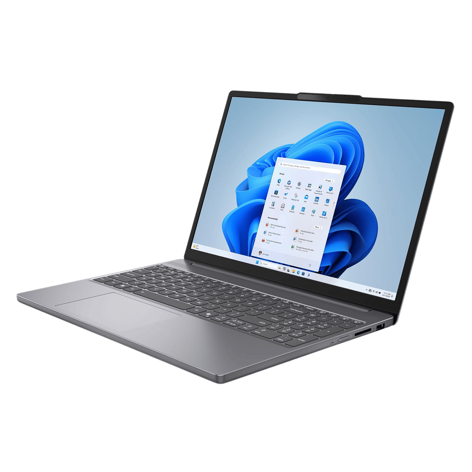 Lenovo IdeaPad Slim 3 15IRH10 Intel Core i7 13th Gen Thin & Light Laptop (16GB, 512GB SSD, Windows 11 Home, 15.3 inch WUXGA IPS Display, MS Office Home 2024, Luna Grey, 1.59 KG) Lenovo IdeaPad Slim 3 15IRH10 Intel Core i7 13th Gen Thin & Light Laptop (16GB, 512GB SSD, Windows 11 Home, 15.3 inch WUXGA IPS Display, MS Office Home 2024, Luna Grey, 1.59 KG)_2