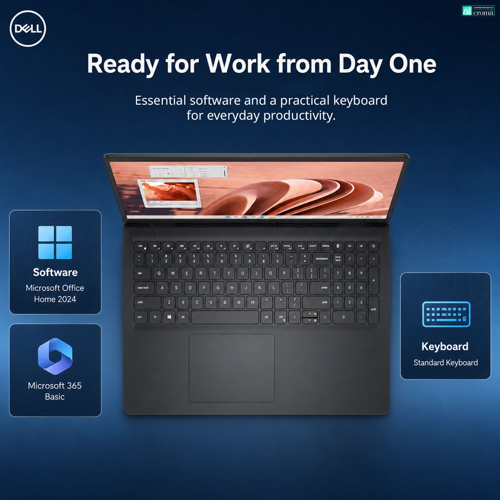 Dell Inspiron Intel Core i5 13th Gen Notebook Laptop (8GB, 512GB SSD, Windows 11, 15.6 inch Full HD IPS Display, MS Office 2024, Carbon Black, 1.66 KG) Dell Inspiron Intel Core i5 13th Gen Notebook Laptop (8GB, 512GB SSD, Windows 11, 15.6 inch Full HD IPS Display, MS Office 2024, Carbon Black, 1.66 KG)_6