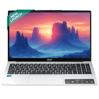 Acer Aspire Lite Intel Core 5 Laptop (16GB, 512GB SSD, Windows 11 Home, 15.6 inch FHD IPS Display, MS Office, Silver, 1.7 KG)