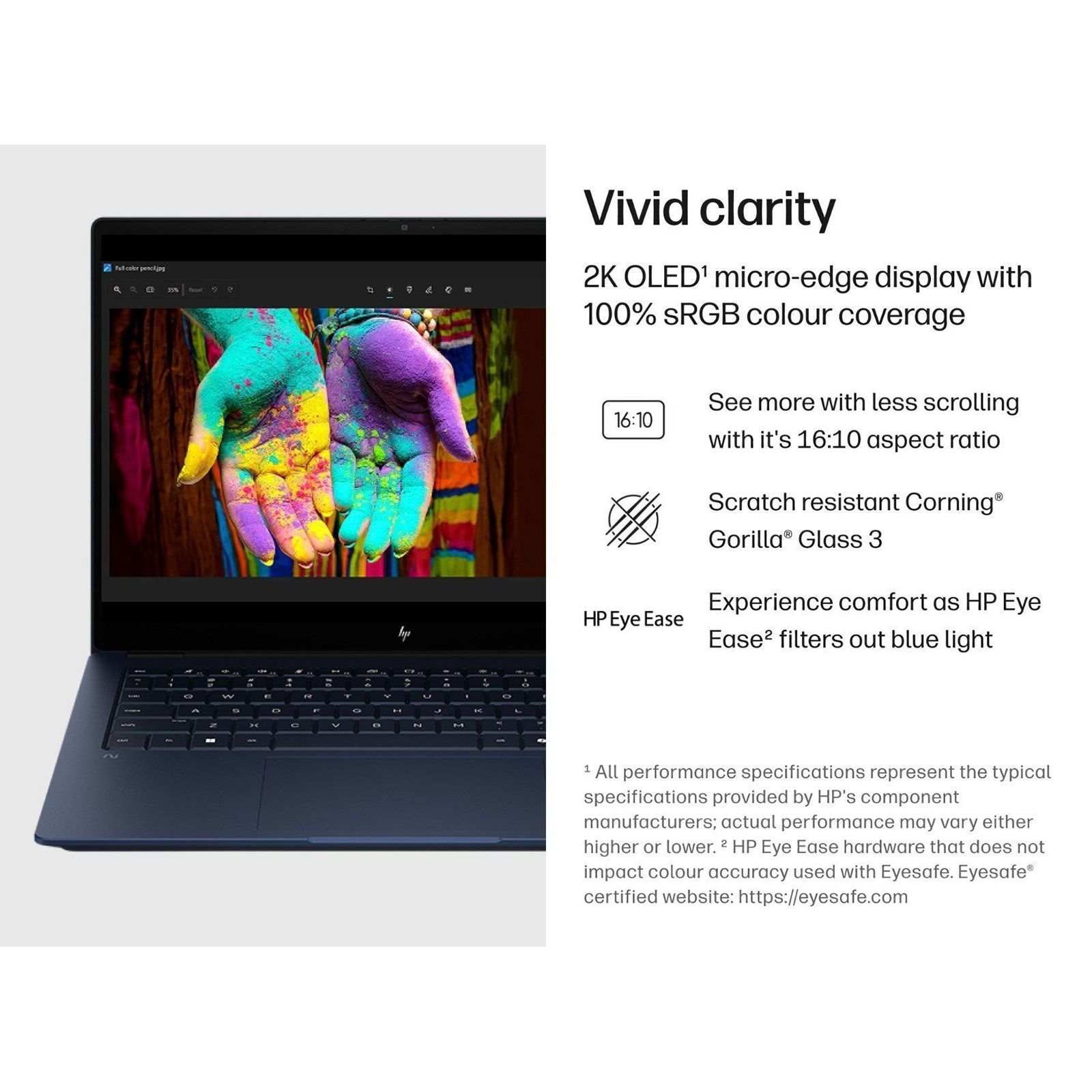 HP OmniBook X Intel Core Ultra 7 Touchscreen Laptop (16GB, 1TB SSD, Windows 11 Home, 14 inch 3K OLED Display, Atmospheric Blue Aluminum, 1.3KG) HP OmniBook X Intel Core Ultra 7 Touchscreen Laptop (16GB, 1TB SSD, Windows 11 Home, 14 inch 3K OLED Display, Atmospheric Blue Aluminum, 1.3KG)_5