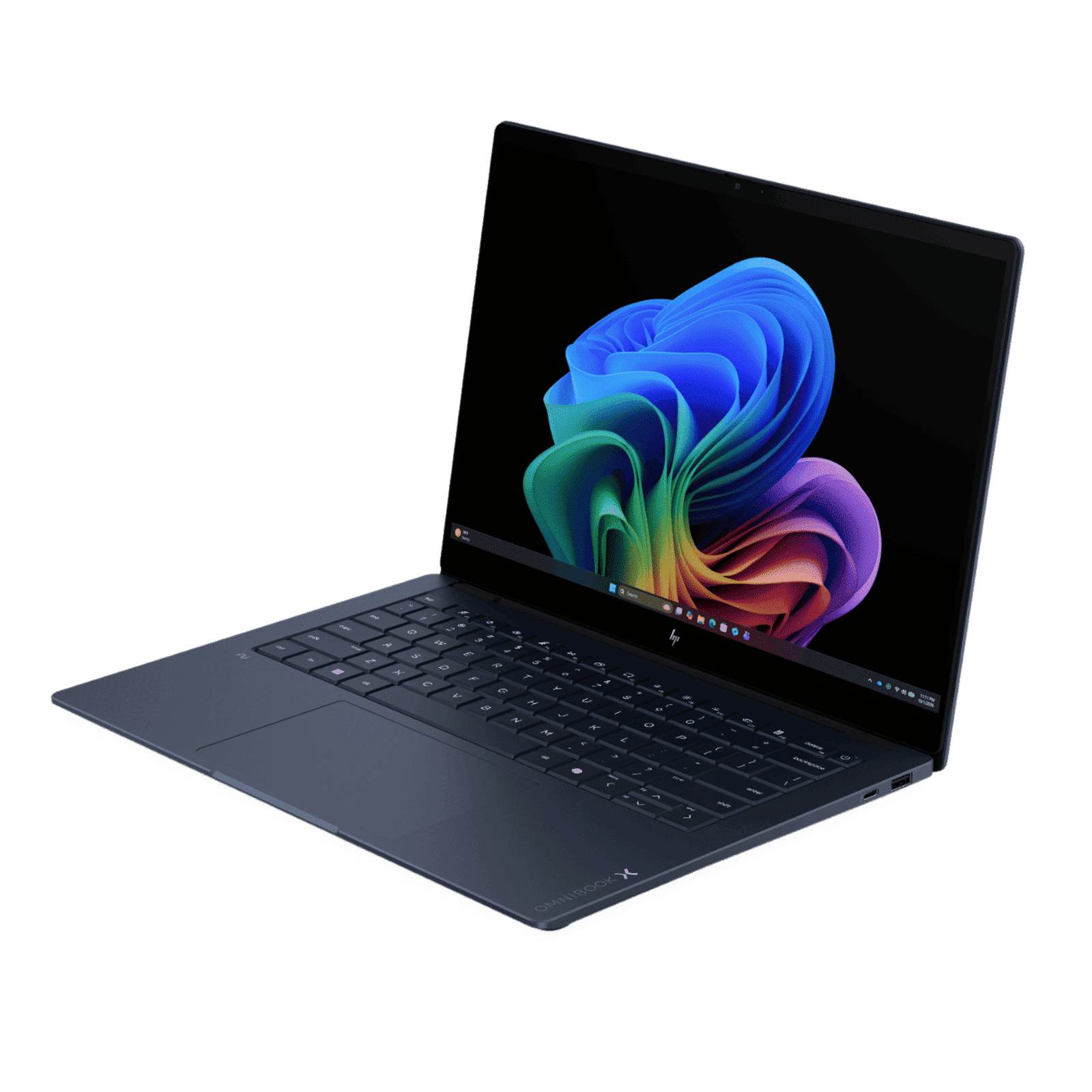 HP OmniBook X Intel Core Ultra 7 Touchscreen Laptop (16GB, 1TB SSD, Windows 11 Home, 14 inch 3K OLED Display, Atmospheric Blue Aluminum, 1.3KG)_7