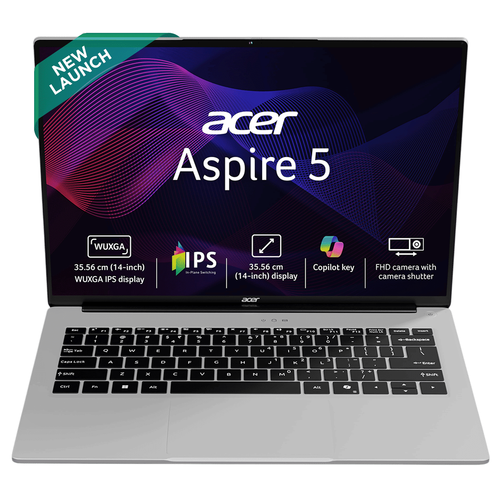 Acer Aspire 5 Intel Core Ultra 5 Laptop (16GB, 512GB SSD, Windows 11 Home, 14 inch WUXGA IPS Display, MS Office, Silver, 1.2 KG) Acer Aspire 5 Intel Core Ultra 5 Laptop (16GB, 512GB SSD, Windows 11 Home, 14 inch WUXGA IPS Display, MS Office, Silver, 1.2 KG)_1