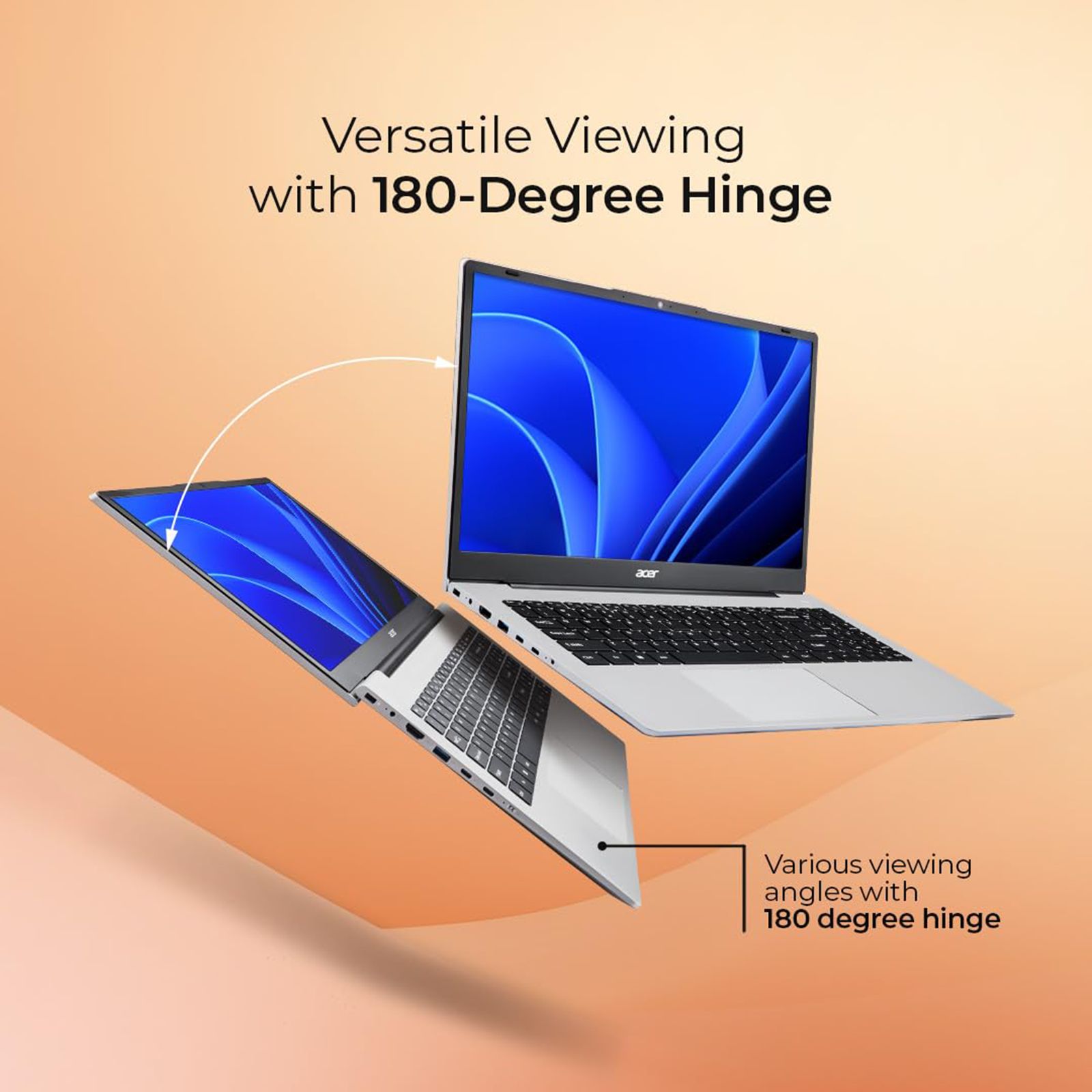 Acer Aspire 3 AMD Ryzen 3 5425U Laptop (8GB, 256GB SSD, Windows 11 Home, 15.6 inch Full HD IPS Display, MS Office Home & Student 2021, Silver, 1.79 KG) Acer Aspire 3 AMD Ryzen 3 5425U Laptop (8GB, 256GB SSD, Windows 11 Home, 15.6 inch Full HD IPS Display, MS Office Home & Student 2021, Silver, 1.79 KG)_5