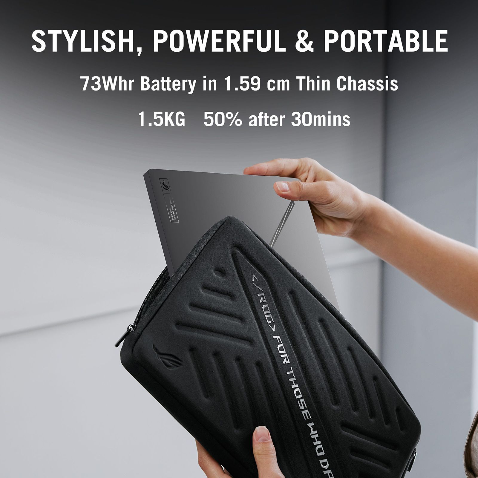 Asus ROG Zephyrus G14 AMD Ryzen AI 9 Gaming Laptop (32GB, 2TB SSD, Windows 11 Home, 8GB Graphics, 14 inch 120 Hz 3K OLED ROG Nebula HDR Display, NVIDIA GeForce RTX 5060, MS Office Home 2024, Eclipse Gray, 1.50 KG)_2