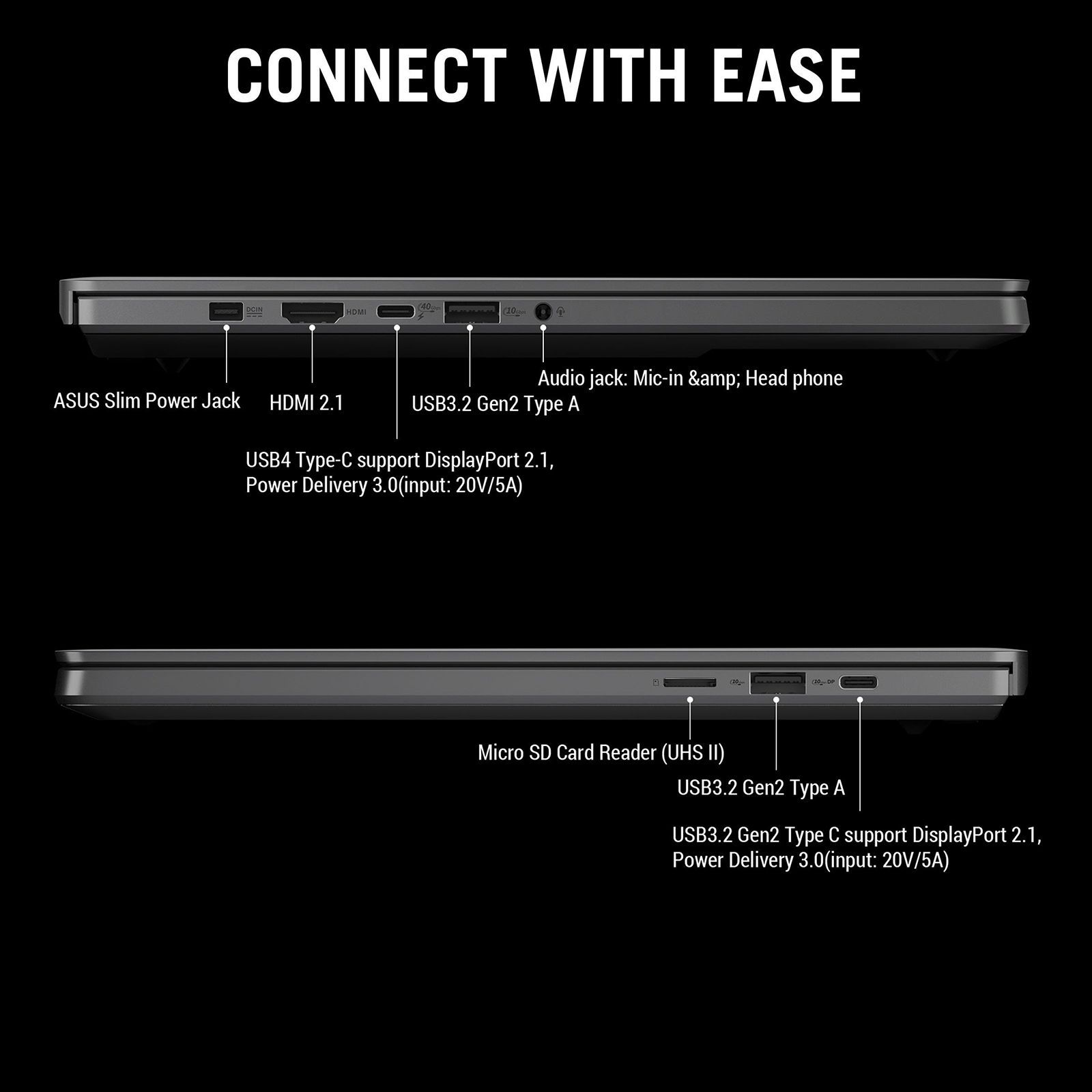 Asus ROG Zephyrus G14 AMD Ryzen AI 9 Gaming Laptop (32GB, 2TB SSD, Windows 11 Home, 8GB Graphics, 14 inch 120 Hz 3K OLED ROG Nebula HDR Display, NVIDIA GeForce RTX 5060, MS Office Home 2024, Eclipse Gray, 1.50 KG)_7