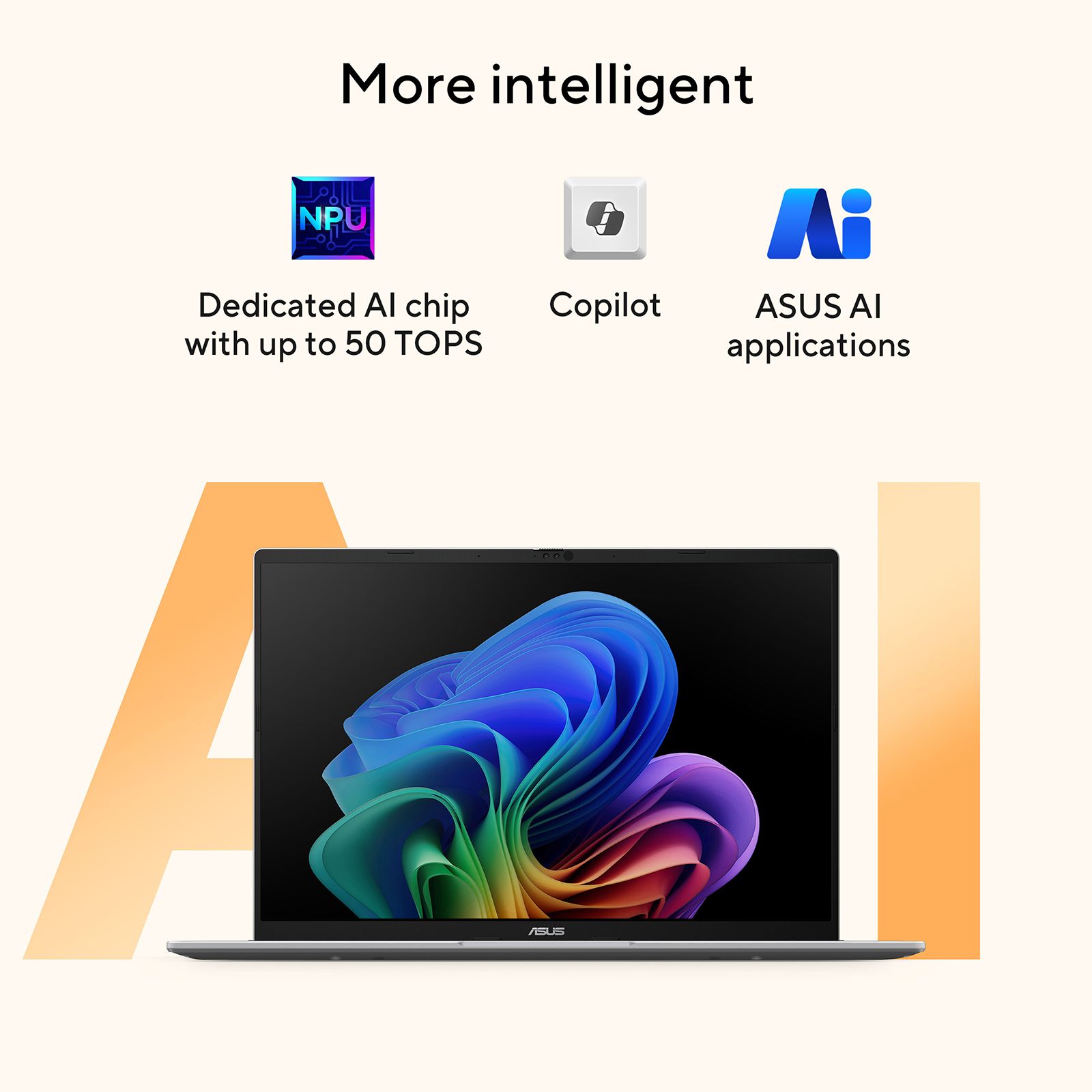 ASUS Vivobook 16 AMD Ryzen AI 5 330 Thin & Light Laptop (16GB, 512GB SSD, Windows 11 Home, 16 inch WUXGA Display, MS Office Home 2024, Quiet Blue, 1.88 KG)_2