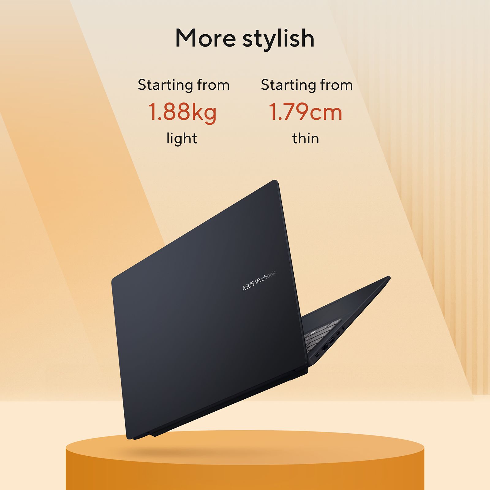 ASUS Vivobook 16 AMD Ryzen AI 5 330 Thin & Light Laptop (16GB, 512GB SSD, Windows 11 Home, 16 inch WUXGA Display, MS Office Home 2024, Quiet Blue, 1.88 KG)_5