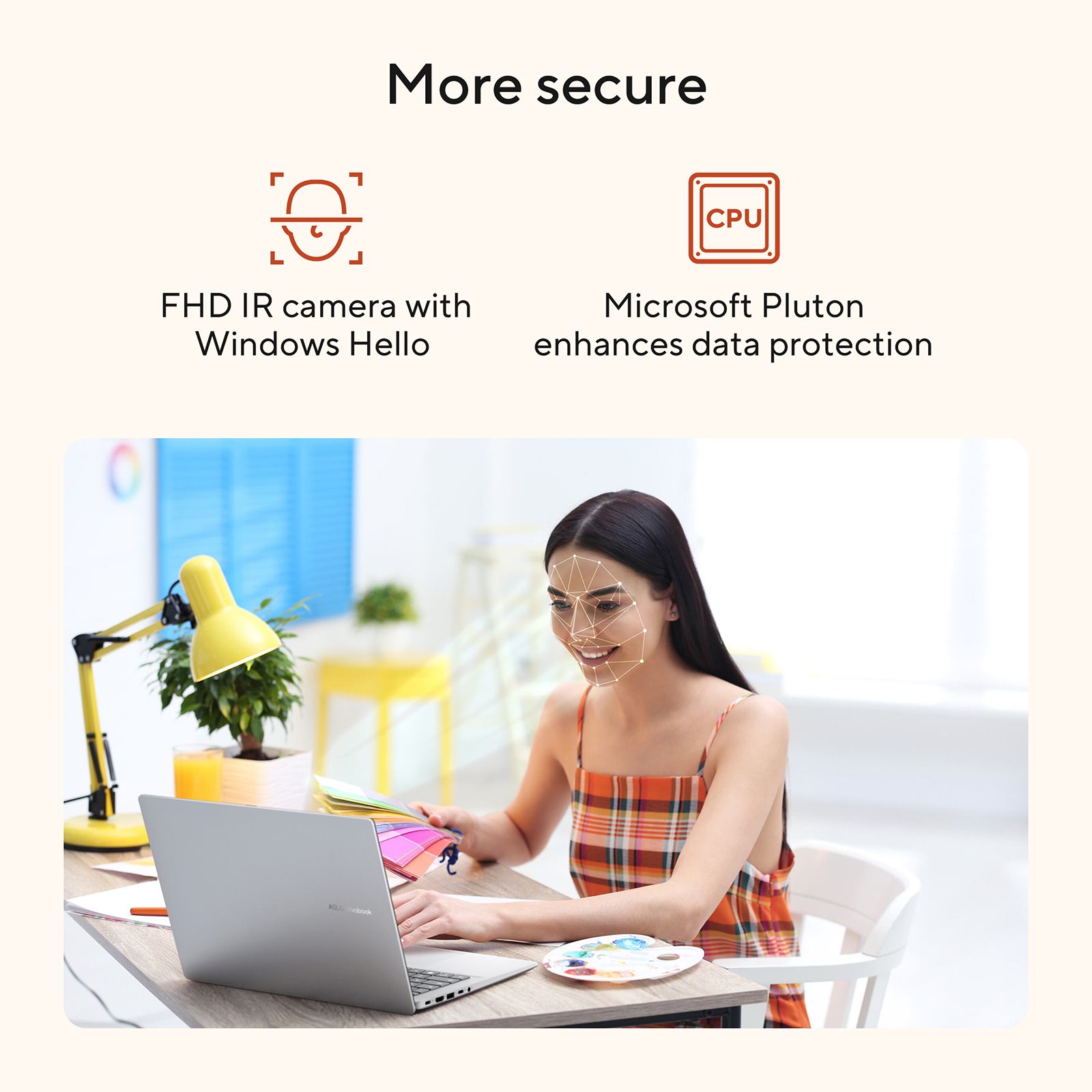 ASUS Vivobook 16 AMD Ryzen AI 5 330 Thin & Light Laptop (16GB, 512GB SSD, Windows 11 Home, 16 inch WUXGA Display, MS Office Home 2024, Quiet Blue, 1.88 KG)_9