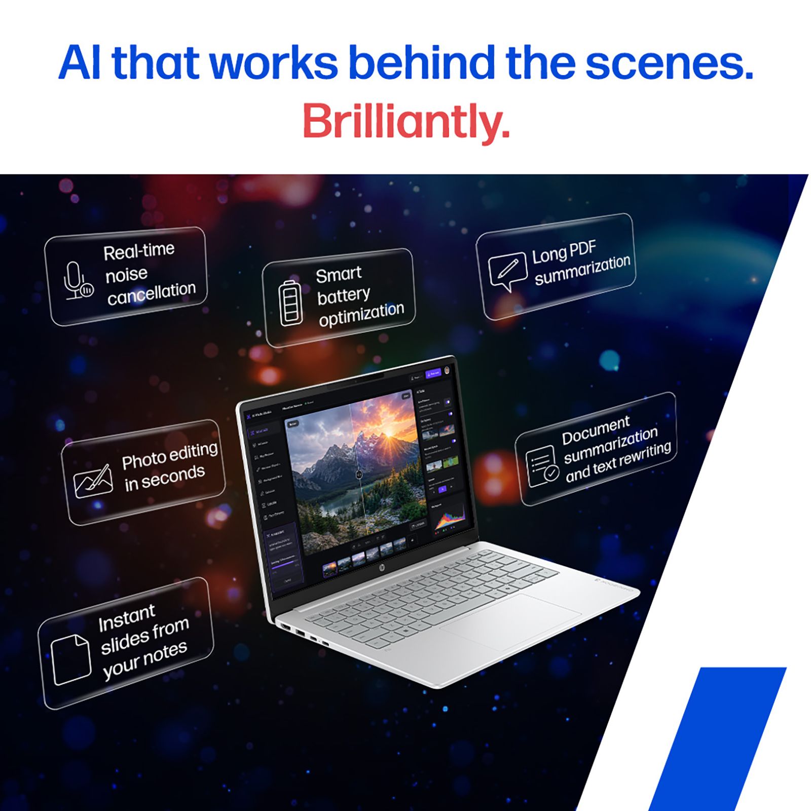 HP OmniBook 3 Qualcomm Snapdragon X Laptop (16GB, 512GB SSD, Windows 11 Home, 14 inch WUXGA IPS Display, MS Office Home 2024, Silver, 1.42 KG) HP OmniBook 3 Qualcomm Snapdragon X Laptop (16GB, 512GB SSD, Windows 11 Home, 14 inch WUXGA IPS Display, MS Office Home 2024, Silver, 1.42 KG)_6