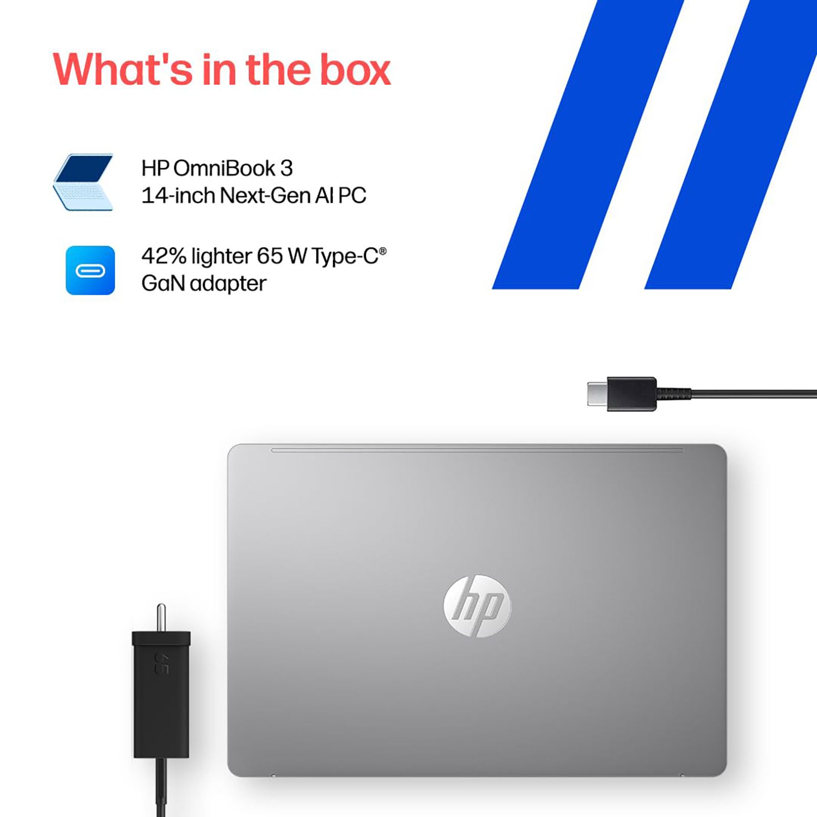HP OmniBook 3 Qualcomm Snapdragon X Laptop (16GB, 512GB SSD, Windows 11 Home, 14 inch WUXGA IPS Display, MS Office Home 2024, Silver, 1.42 KG) HP OmniBook 3 Qualcomm Snapdragon X Laptop (16GB, 512GB SSD, Windows 11 Home, 14 inch WUXGA IPS Display, MS Office Home 2024, Silver, 1.42 KG)_11