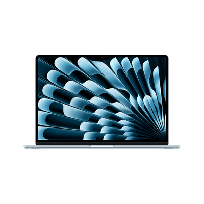 Apple MacBook Air (15.3 inch, M5, 16GB, 512GB, macOS Tahoe, Sky Blue)