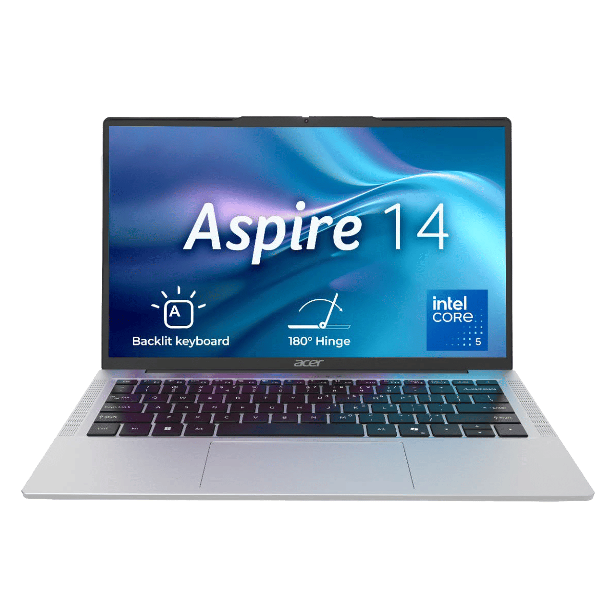 Acer Aspire 14 Intel Core 5 210H 14th Gen Thin and Light Laptop (16GB, 512GB SSD, Windows 11 Home, 14 inch WUXGA IPS TFT LCD Display, MS Office 2021, Pure Silver, 1.44 KG) Acer Aspire 14 Intel Core 5 210H 14th Gen Thin and Light Laptop (16GB, 512GB SSD, Windows 11 Home, 14 inch WUXGA IPS TFT LCD Display, MS Office 2021, Pure Silver, 1.44 KG)_1