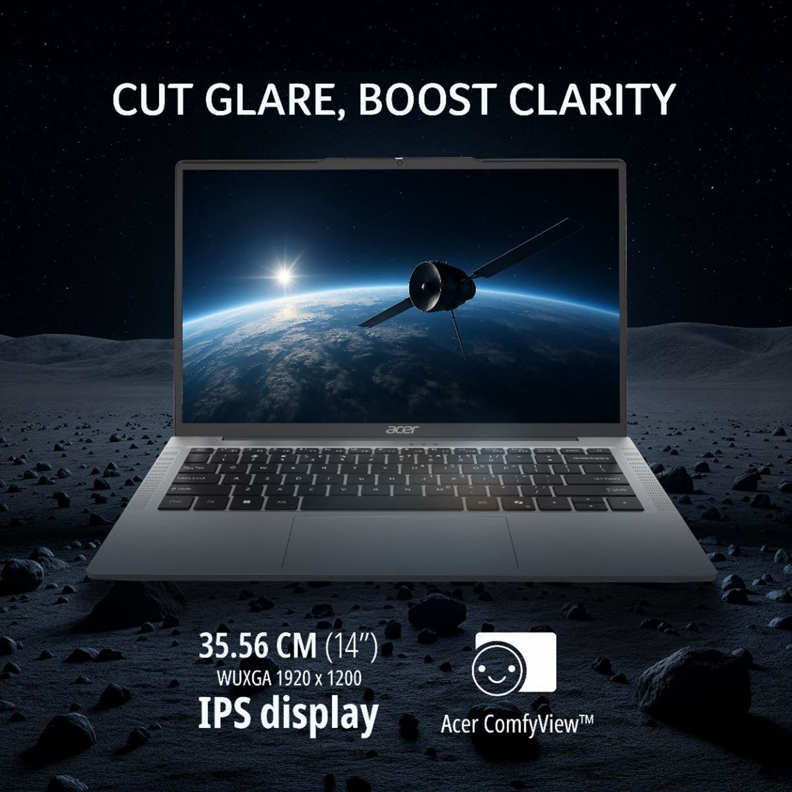 Acer Aspire 14 Intel Core 5 210H 14th Gen Thin and Light Laptop (16GB, 512GB SSD, Windows 11 Home, 14 inch WUXGA IPS TFT LCD Display, MS Office 2021, Pure Silver, 1.44 KG) Acer Aspire 14 Intel Core 5 210H 14th Gen Thin and Light Laptop (16GB, 512GB SSD, Windows 11 Home, 14 inch WUXGA IPS TFT LCD Display, MS Office 2021, Pure Silver, 1.44 KG)_4