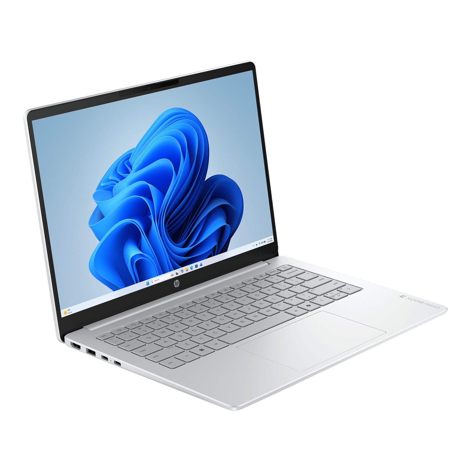 HP OmniBook 3 Intel Core Ultra 5 Thin & Light Notebook Laptop (16GB, 512GB SSD, Windows 11 Home, 14 inch 2K OLED UWVA Display, MS Office 2024, Glacier Silver, 1.4 KG) HP OmniBook 3 Intel Core Ultra 5 Thin & Light Notebook Laptop (16GB, 512GB SSD, Windows 11 Home, 14 inch 2K OLED UWVA Display, MS Office 2024, Glacier Silver, 1.4 KG)_2