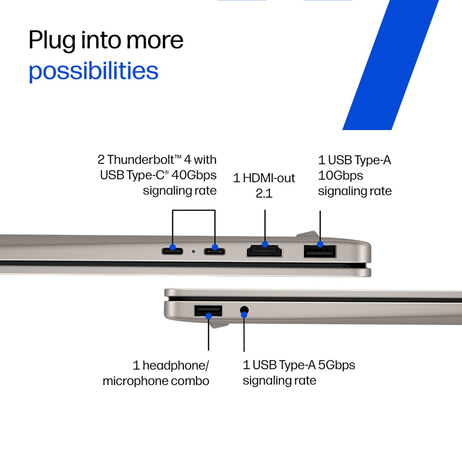 HP OmniBook 5 Intel Core Ultra 5 Thin & Light Notebook Laptop (16GB, 512GB SSD, Windows 11 Home, 14 inch 2K OLED UWVA Display, MS Office 2024, Sahara Silver, 1.33 KG) HP OmniBook 5 Intel Core Ultra 5 Thin & Light Notebook Laptop (16GB, 512GB SSD, Windows 11 Home, 14 inch 2K OLED UWVA Display, MS Office 2024, Sahara Silver, 1.33 KG)_9