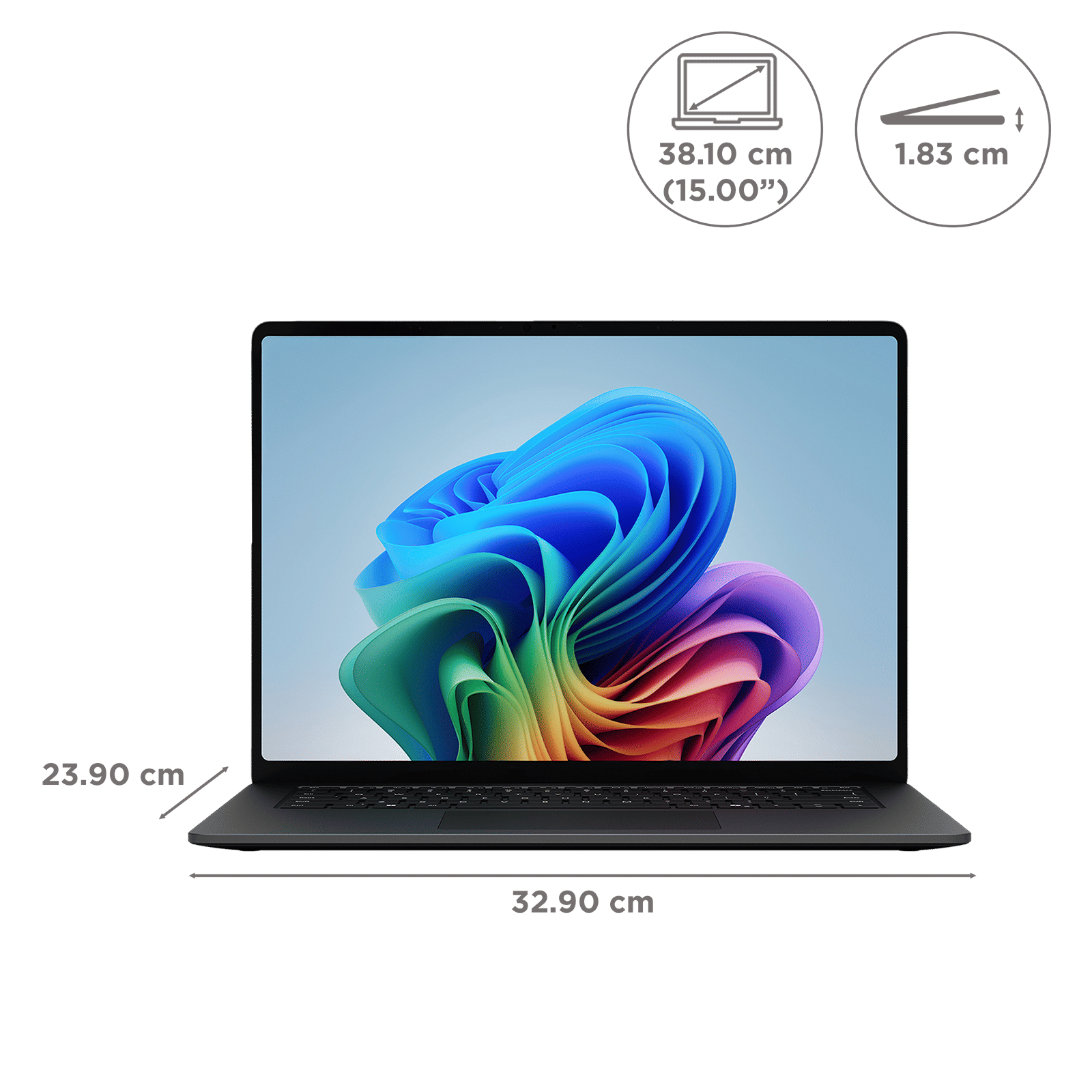 Microsoft Surface 8th Edition Qualcomm Snapdragon X2 Elite Touchscreen Thin & Light Laptop (24GB, 512GB SSD, Windows 11 Home, 15 inch PixelSense Flow LCD Display, MS Office 2024, Black, 1.66 KG) Microsoft Surface 8th Edition Qualcomm Snapdragon X2 Elite Touchscreen Thin & Light Laptop (24GB, 512GB SSD, Windows 11 Home, 15 inch PixelSense Flow LCD Display, MS Office 2024, Black, 1.66 KG)_12