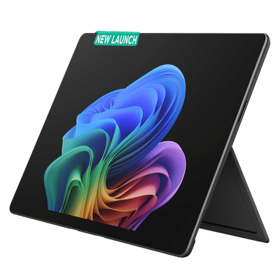 Microsoft Surface Pro 12th Edition Qualcomm Snapdragon X2 Elite Touchscreen 2-in-1 Laptop (16GB, 512GB SSD, Windows 11 Home, 13 inch OLED Display, MS Office 2024, Black, 0.89 KG)