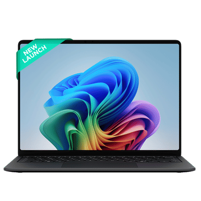 Microsoft Surface 8th Edition Qualcomm Snapdragon X2 Plus Touchscreen Thin & Light Laptop (16GB, 512GB SSD, Windows 11 Home, 13.8 inch PixelSense Flow LCD Display, MS Office 2024, Black, 1.34 KG)