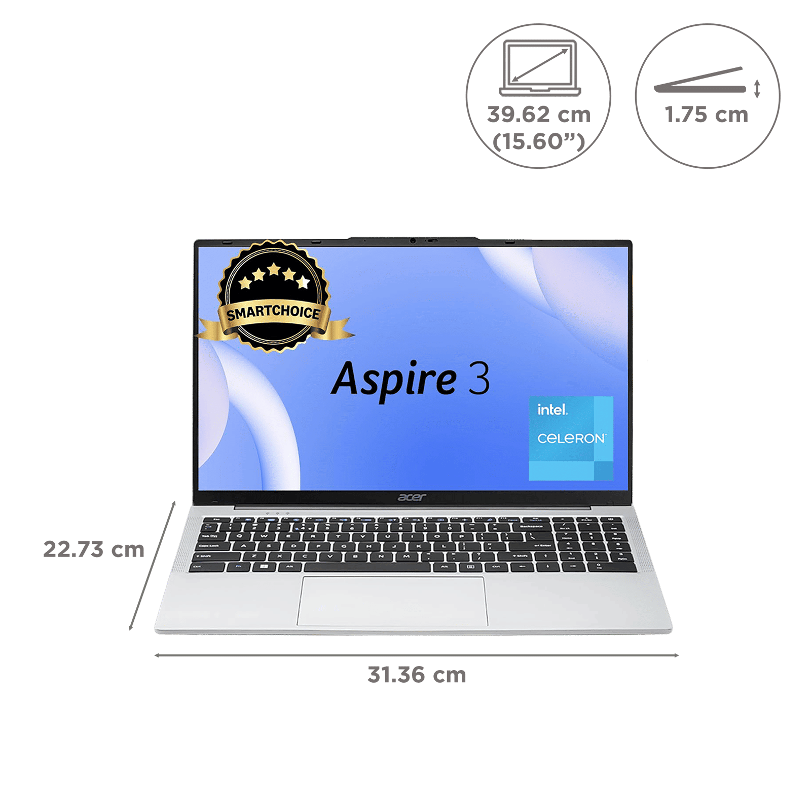 acer Aspire 3 A325-45 3 Intel Celeron N4500 Notebook Laptop (8GB, 256GB SSD, Windows 11 Home, 15.6 inch HD TFT LCD Display, MS Office 2021, Silver, 1.5 KG) acer Aspire 3 A325-45 3 Intel Celeron N4500 Notebook Laptop (8GB, 256GB SSD, Windows 11 Home, 15.6 inch HD TFT LCD Display, MS Office 2021, Silver, 1.5 KG)_8