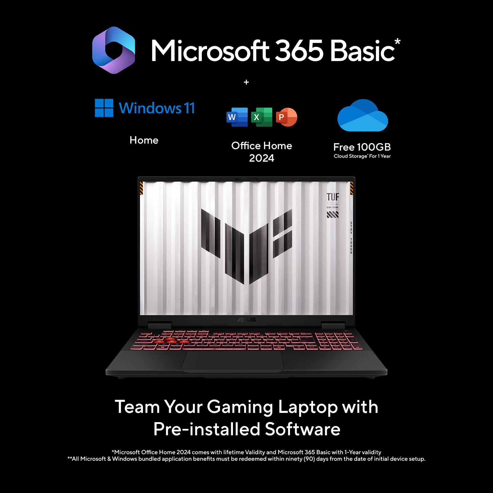 ASUS TUF F16 Intel Core i7 14th Gen Gaming Laptop (16GB, 1TB SSD, Windows 11 Home, 8GB Graphics, 16 inch 144 Hz FHD+ IPS Level Display, NVIDIA GeForce RTX 5060, MS Office Home 2024, Jaeger Gray, 2.20 KG) ASUS TUF F16 Intel Core i7 14th Gen Gaming Laptop (16GB, 1TB SSD, Windows 11 Home, 8GB Graphics, 16 inch 144 Hz FHD+ IPS Level Display, NVIDIA GeForce RTX 5060, MS Office Home 2024, Jaeger Gray, 2.20 KG)_11