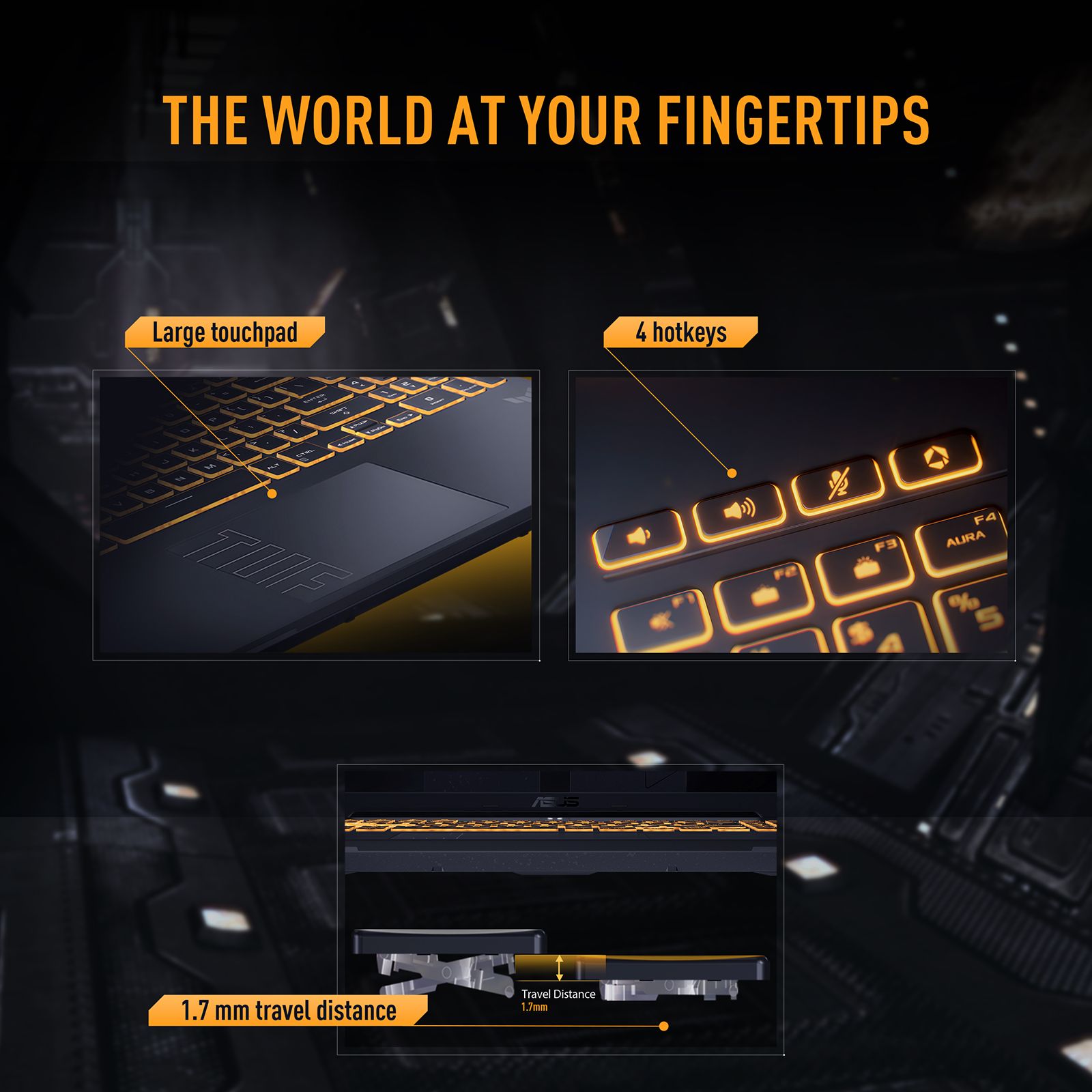 ASUS TUF F16 Intel Core 5 Gaming Laptop (16GB, 512GB SSD, Windows 11 Home, 6GB Graphics, 16 inch 144 Hz FHD+ IPS Level Display, NVIDIA GeForce RTX 3050, MS Office Home 2024, Mecha Gray, 2.20 KG) ASUS TUF F16 Intel Core 5 Gaming Laptop (16GB, 512GB SSD, Windows 11 Home, 6GB Graphics, 16 inch 144 Hz FHD+ IPS Level Display, NVIDIA GeForce RTX 3050, MS Office Home 2024, Mecha Gray, 2.20 KG)_10