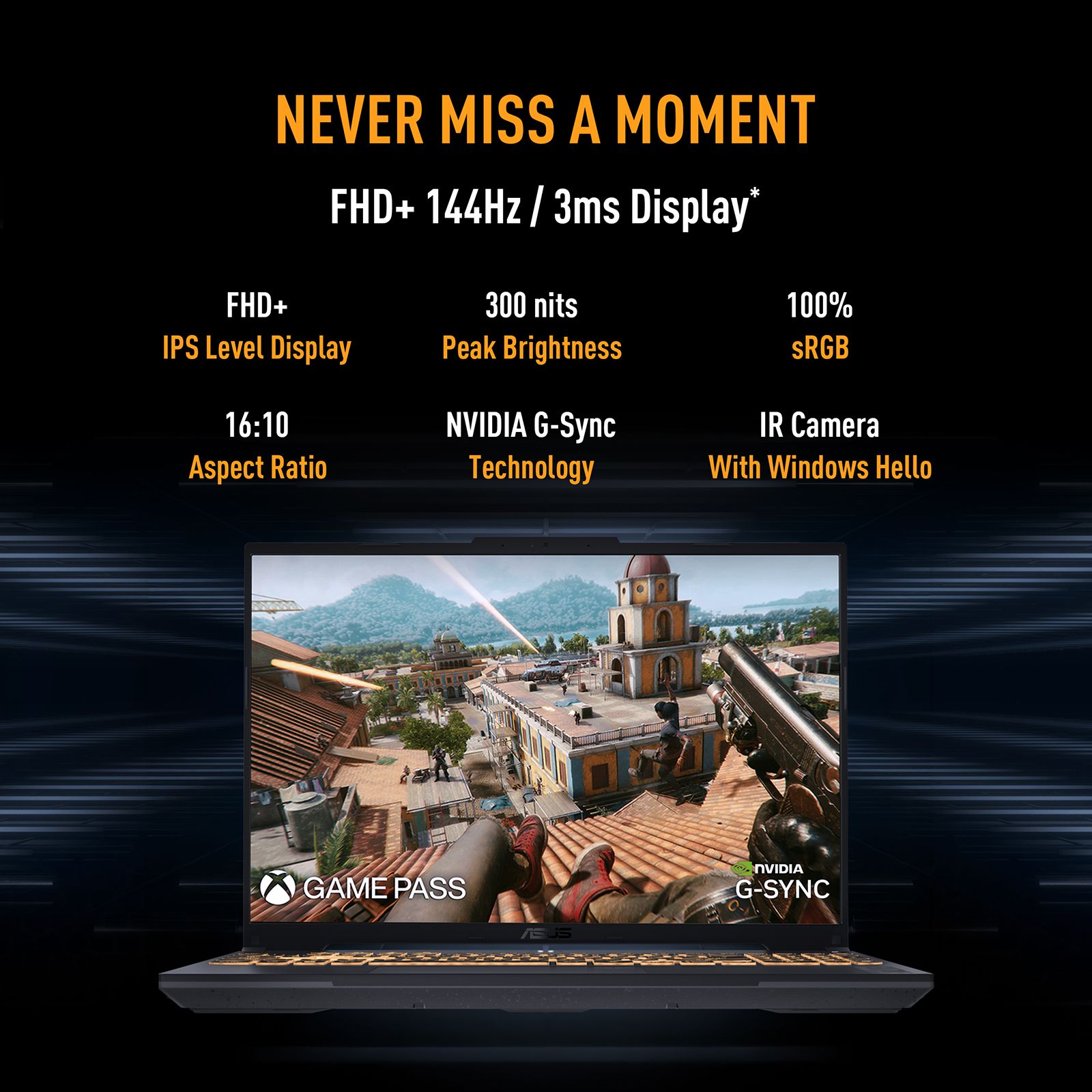 ASUS TUF F16 Intel Core 5 Gaming Laptop (16GB, 512GB SSD, Windows 11 Home, 6GB Graphics, 16 inch 144 Hz FHD+ IPS Level Display, NVIDIA GeForce RTX 3050, MS Office Home 2024, Mecha Gray, 2.20 KG) ASUS TUF F16 Intel Core 5 Gaming Laptop (16GB, 512GB SSD, Windows 11 Home, 6GB Graphics, 16 inch 144 Hz FHD+ IPS Level Display, NVIDIA GeForce RTX 3050, MS Office Home 2024, Mecha Gray, 2.20 KG)_6