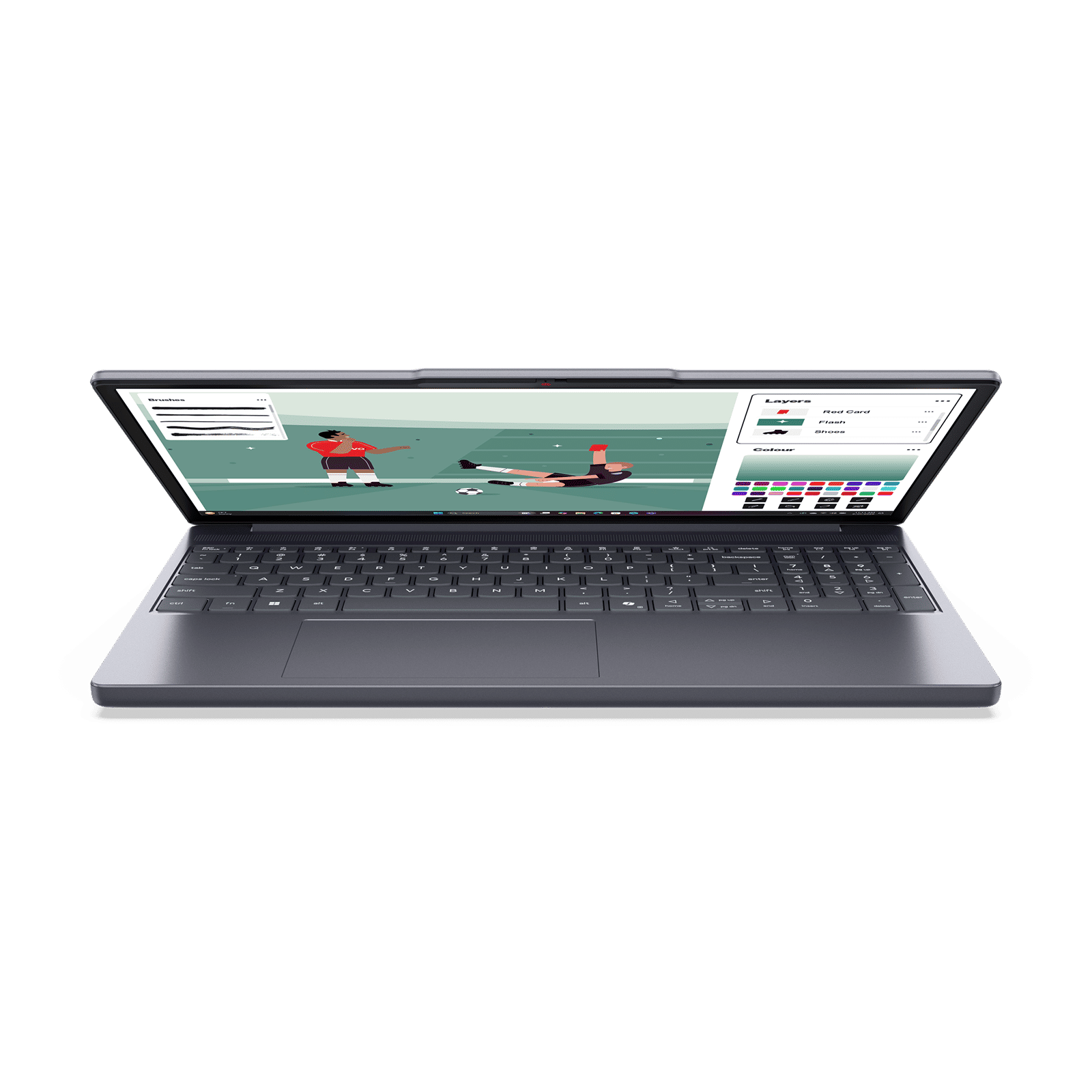 Lenovo IdeaPad Slim 3 15IWC11 Intel Core 3 Thin & Light Laptop (8GB, 512GB SSD, Windows 11 Home, 15.3 inch WUXGA IPS Display, MS Office Home 2024, Luna Grey, 1.59 KG)_4