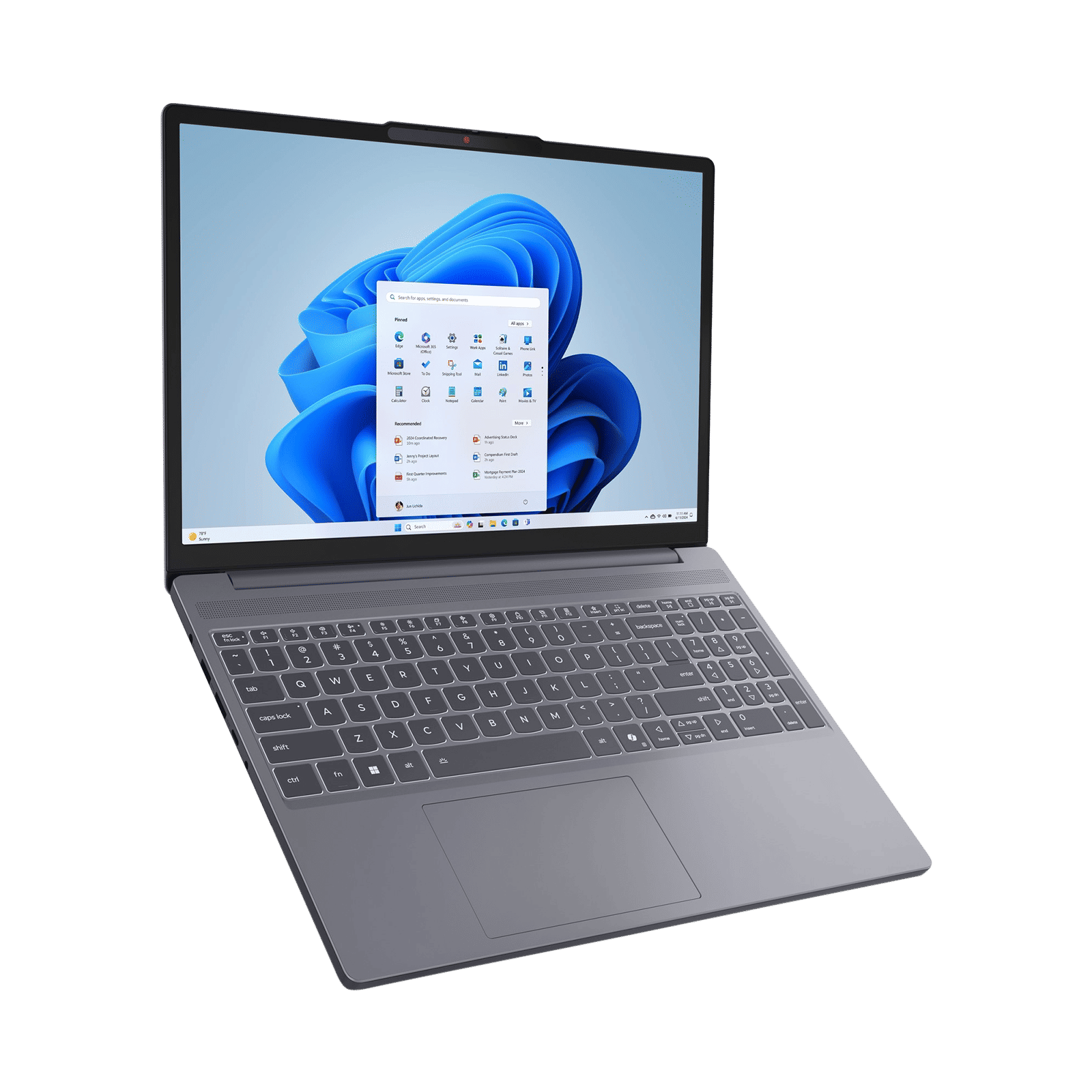 Lenovo IdeaPad Slim 3 15IRH10 Intel Core i5 13th Gen Thin & Light Laptop (8GB, 512GB SSD, Windows 11 Home, 15.3 inch WUXGA IPS Display, MS Office Home 2024, Luna Grey, 1.59 KG) Lenovo IdeaPad Slim 3 15IRH10 Intel Core i5 13th Gen Thin & Light Laptop (8GB, 512GB SSD, Windows 11 Home, 15.3 inch WUXGA IPS Display, MS Office Home 2024, Luna Grey, 1.59 KG)_4