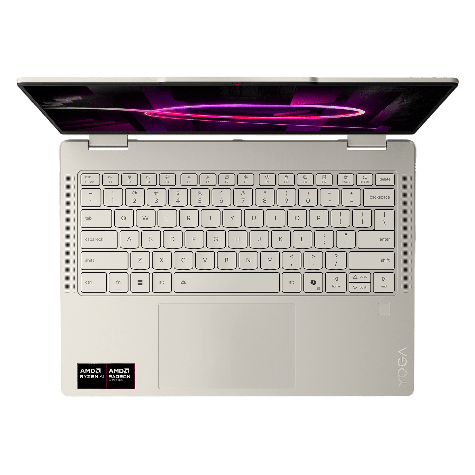 Lenovo Yoga 7 14AGP11 AMD Ryzen AI 7 Touchscreen 2-in-1 Laptop (16GB, 512GB SSD, Windows 11 Home, 14 inch WUXGA OLED Display, MS Office Home 2024, Seashell, 1.38 KG)_13