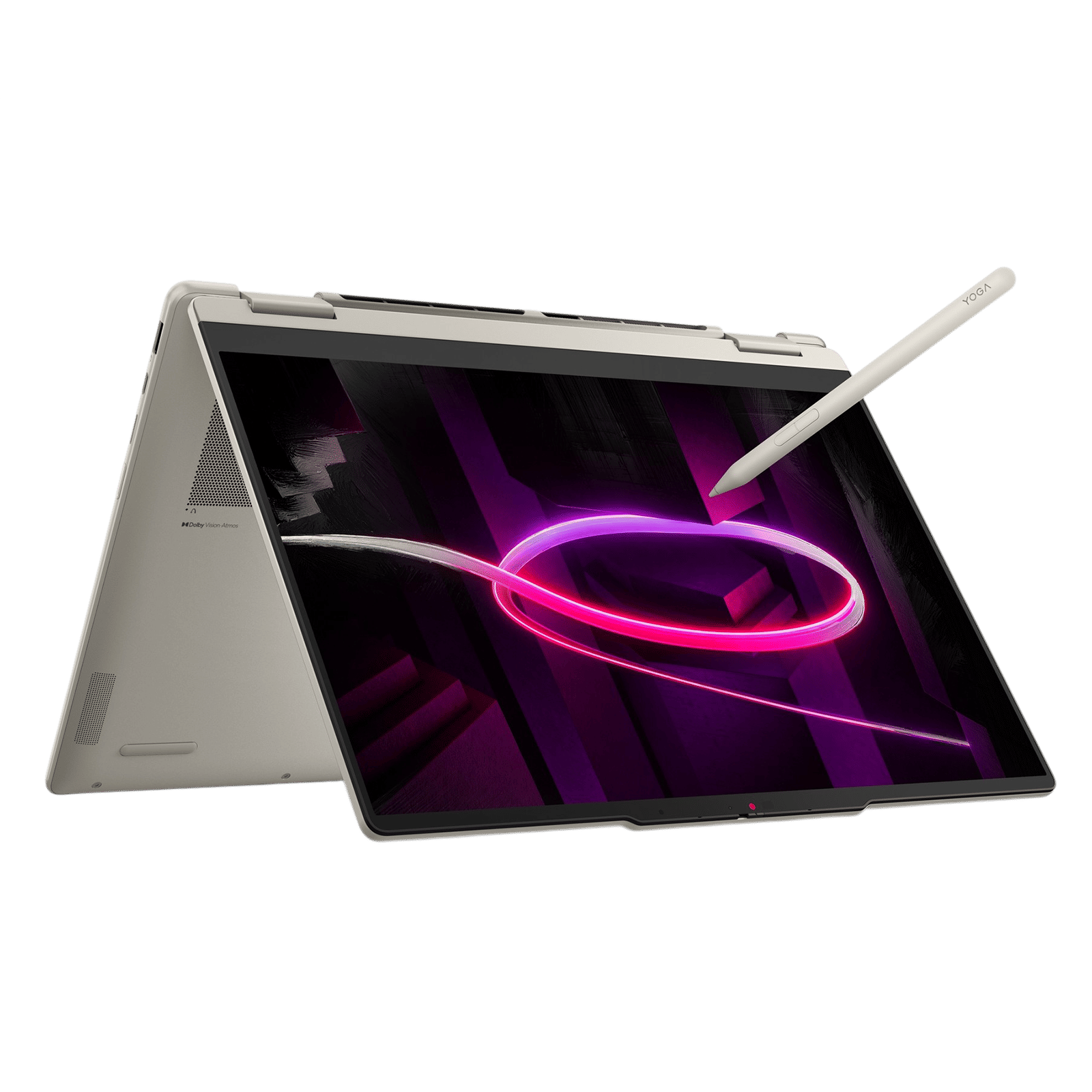 Lenovo Yoga 7 14AGP11 AMD Ryzen AI 7 Touchscreen 2-in-1 Laptop (16GB, 512GB SSD, Windows 11 Home, 14 inch WUXGA OLED Display, MS Office Home 2024, Seashell, 1.38 KG)_16
