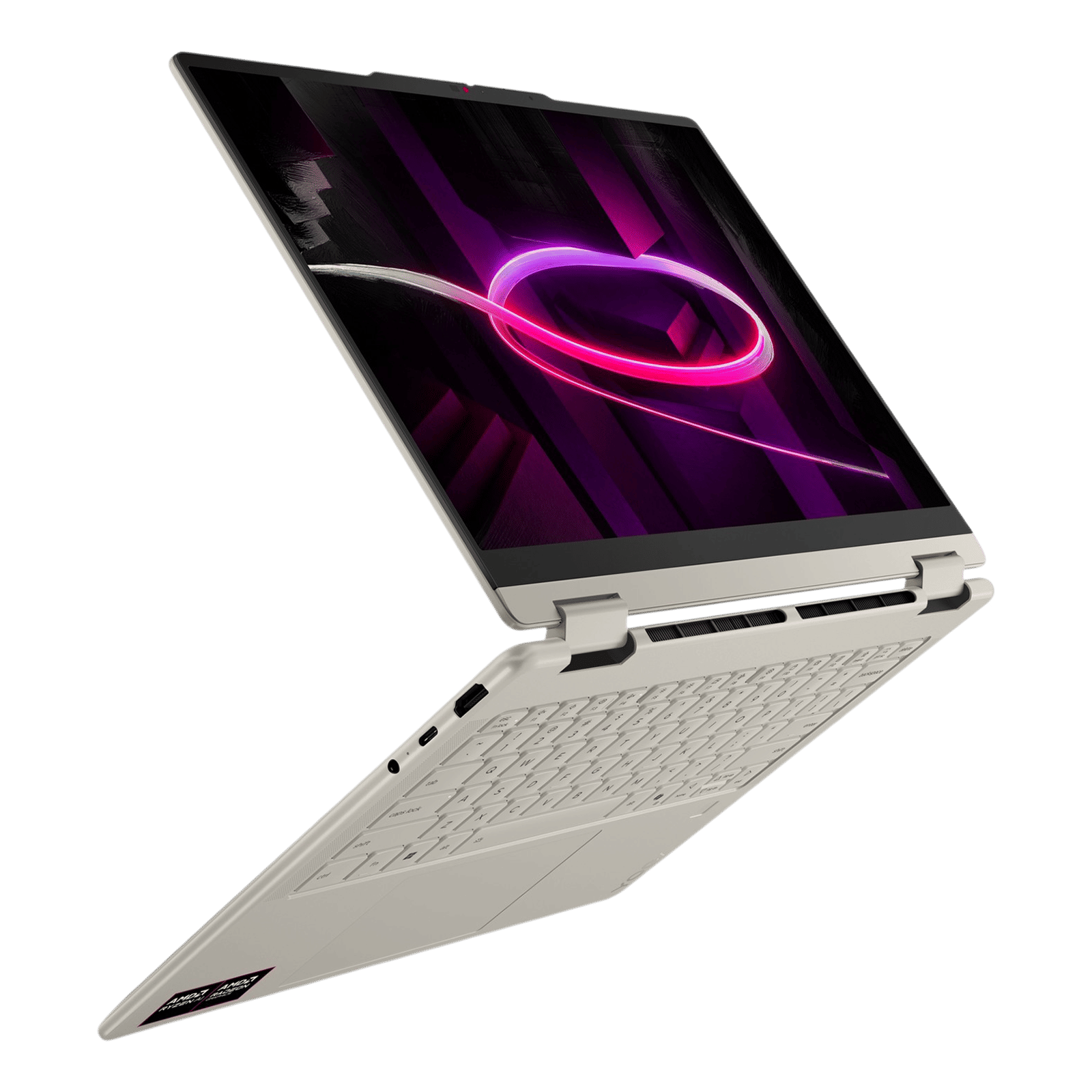 Lenovo Yoga 7 14AGP11 AMD Ryzen AI 7 Touchscreen 2-in-1 Laptop (16GB, 512GB SSD, Windows 11 Home, 14 inch WUXGA OLED Display, MS Office Home 2024, Seashell, 1.38 KG)_10