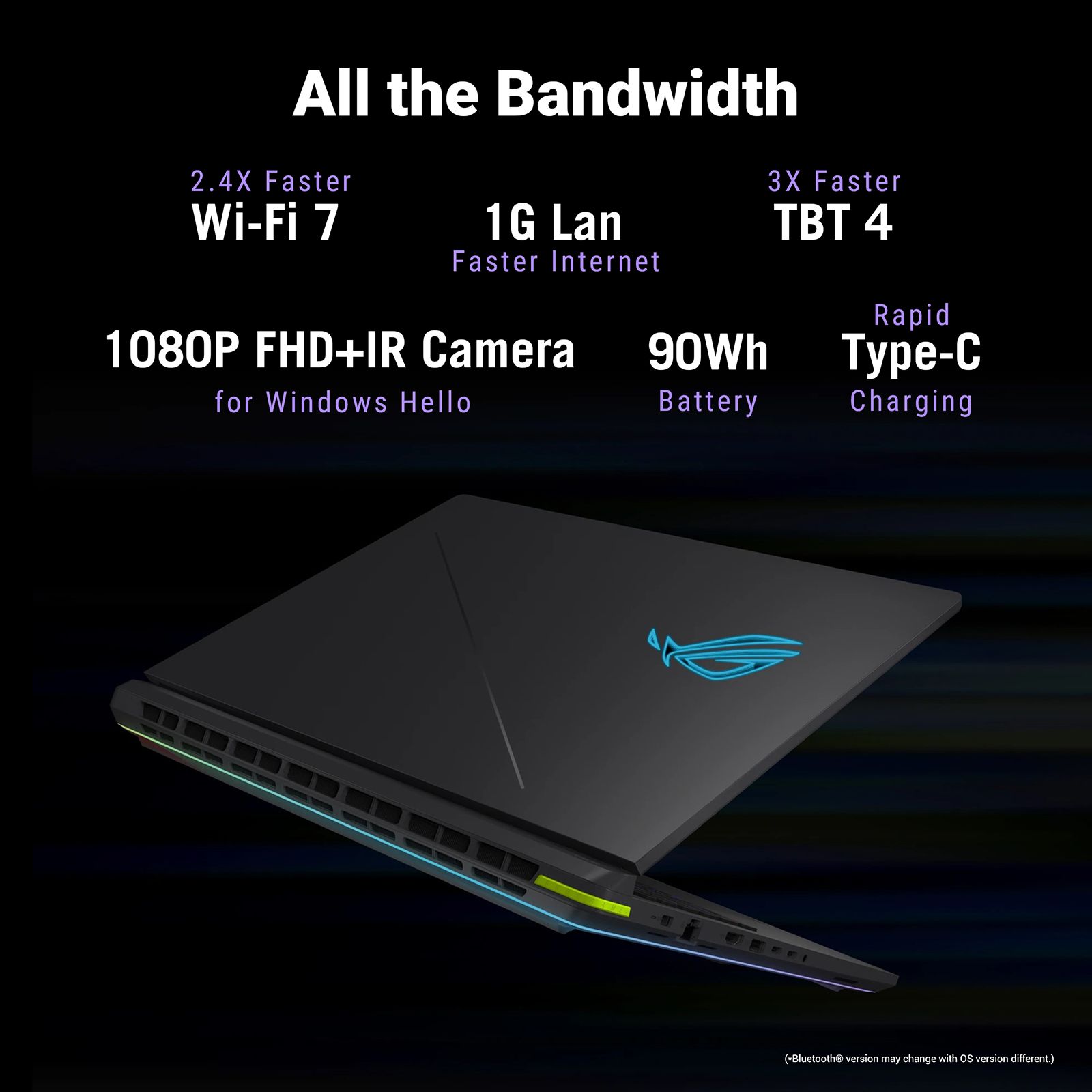 ASUS ROG Strix G16 Intel Core Ultra 9 Gaming Laptop (32GB, 1TB SSD, Windows 11 Home, 8GB Graphics, 16 inch 240 Hz WQXGA IPS Level Nebula Display, NVIDIA GeForce RTX 5070, MS Office Home 2024, Eclipse Gray, 2.65 KG)_26