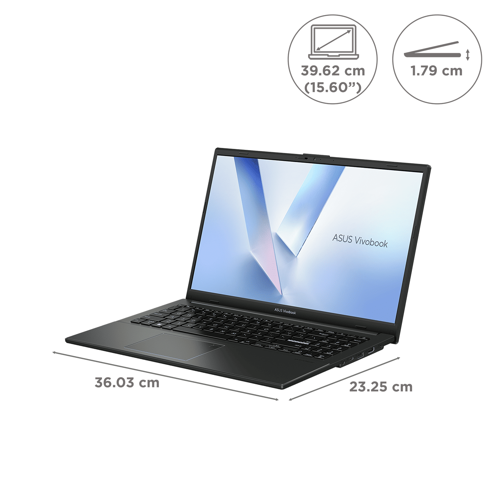ASUS Vivobook Go 15 AMD Ryzen 5 Notebook Laptop (16GB, 512GB SSD, Windows 11 Home, 15.6 inch Full HD IPS Display, MS Office Home 2024, Mixed Black) ASUS Vivobook Go 15 AMD Ryzen 5 Notebook Laptop (16GB, 512GB SSD, Windows 11 Home, 15.6 inch Full HD IPS Display, MS Office Home 2024, Mixed Black)_6