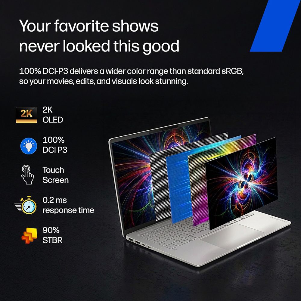 HP OmniBook 5 14-kf0021TU Intel Core 5 Touchscreen Thin & Light Laptop (16GB, 512GB SSD, Windows 11 Home, 14 inch 2K OLED Display, MS Office Home 2024, Sahara Silver, 1.33 KG) HP OmniBook 5 14-kf0021TU Intel Core 5 Touchscreen Thin & Light Laptop (16GB, 512GB SSD, Windows 11 Home, 14 inch 2K OLED Display, MS Office Home 2024, Sahara Silver, 1.33 KG)_4