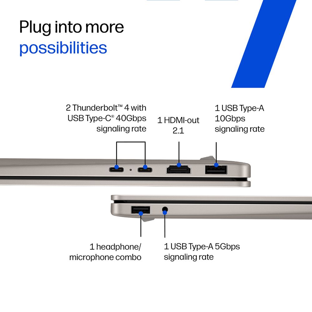 HP OmniBook 5 14-kf0021TU Intel Core 5 Touchscreen Thin & Light Laptop (16GB, 512GB SSD, Windows 11 Home, 14 inch 2K OLED Display, MS Office Home 2024, Sahara Silver, 1.33 KG) HP OmniBook 5 14-kf0021TU Intel Core 5 Touchscreen Thin & Light Laptop (16GB, 512GB SSD, Windows 11 Home, 14 inch 2K OLED Display, MS Office Home 2024, Sahara Silver, 1.33 KG)_9