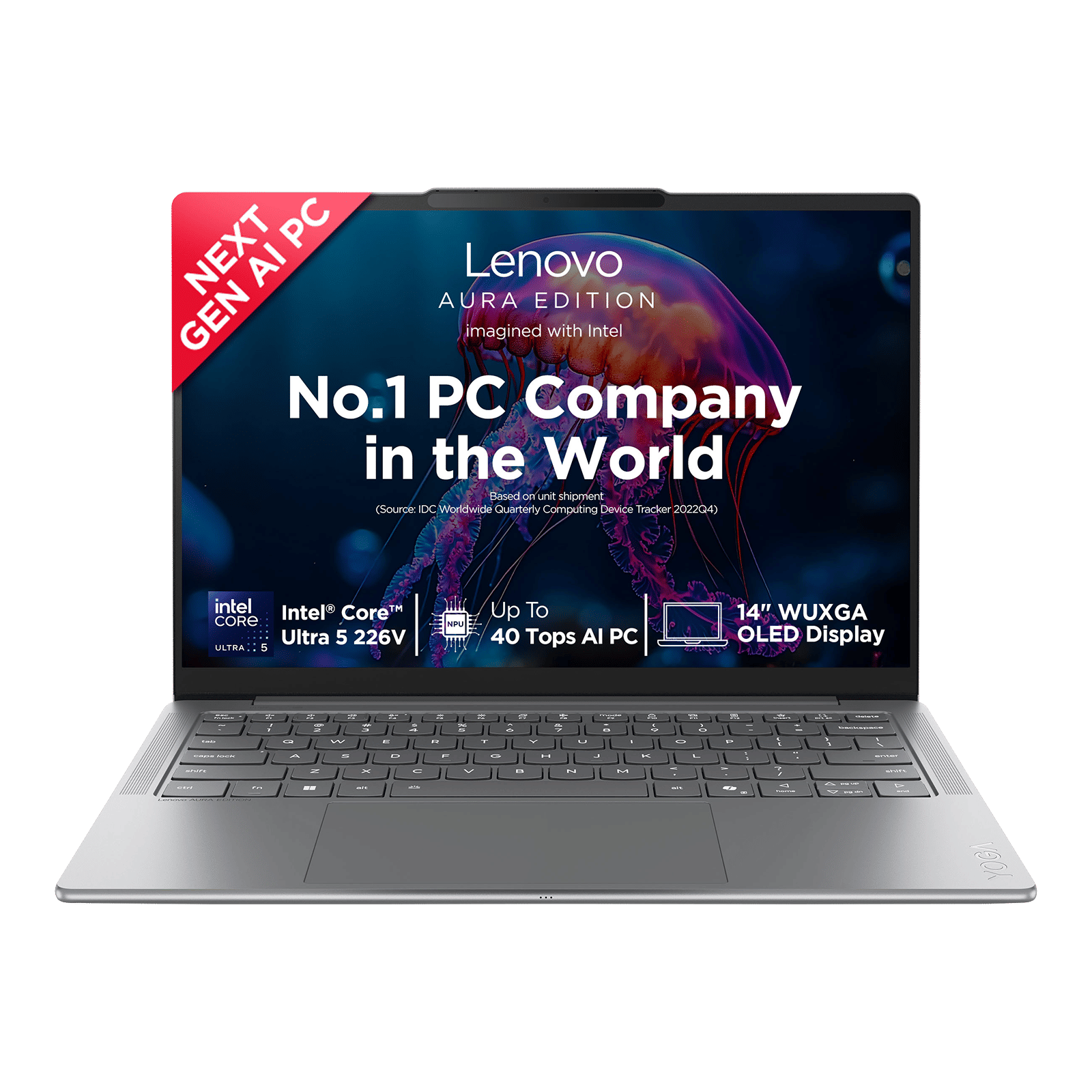 Lenovo Yoga Slim 7 14ILL10 Intel Core Ultra 5 Thin & Light Laptop (16GB, 512GB SSD, Windows 11 Home, 14 inch WUXGA OLED Display, MS Office Home 2024, Luna Grey, 1.19 KG) Lenovo Yoga Slim 7 14ILL10 Intel Core Ultra 5 Thin & Light Laptop (16GB, 512GB SSD, Windows 11 Home, 14 inch WUXGA OLED Display, MS Office Home 2024, Luna Grey, 1.19 KG)_1