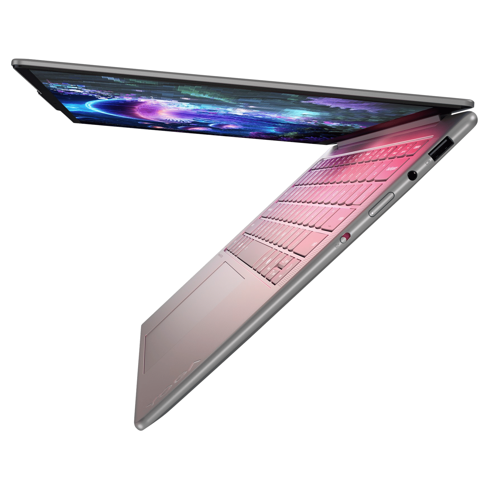 Lenovo Yoga Slim 7 14ILL10 Intel Core Ultra 5 Thin & Light Laptop (16GB, 512GB SSD, Windows 11 Home, 14 inch WUXGA OLED Display, MS Office Home 2024, Luna Grey, 1.19 KG) Lenovo Yoga Slim 7 14ILL10 Intel Core Ultra 5 Thin & Light Laptop (16GB, 512GB SSD, Windows 11 Home, 14 inch WUXGA OLED Display, MS Office Home 2024, Luna Grey, 1.19 KG)_5