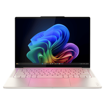 Lenovo Yoga Slim 7 14ILL10 Intel Core Ultra 7 Thin & Light Laptop (16GB, 512GB SSD, Windows 11 Home, 14 inch WUXGA OLED Display, MS Office Home 2024, Seashell, 1.19 KG)