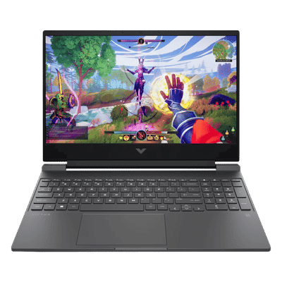 HP Victus 15-fa2680TX Intel Core 5 Gaming Laptop (12GB, 512GB SSD, Windows 11 Home, 6GB Graphics, 15.6 inch 144 Hz Full HD IPS Display, NVIDIA GeForce RTX 3050, MS Office Home 2024, Mica Silver, 2.29 KG)