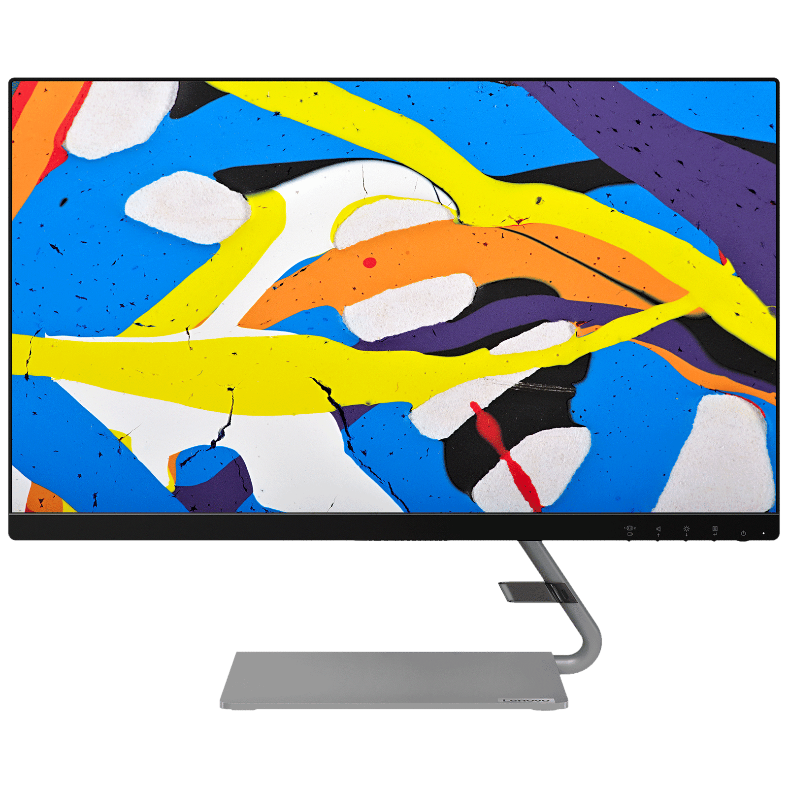 Lenovo Q24i-1L 60.4 cm (23.8 inch) Full HD IPS Panel 3-Side Near Edgeless Bezel Monitor with AMD FreeSync Premium Technology Lenovo Q24i-1L 60.4 cm (23.8 inch) Full HD IPS Panel 3-Side Near Edgeless Bezel Monitor with AMD FreeSync Premium Technology_1