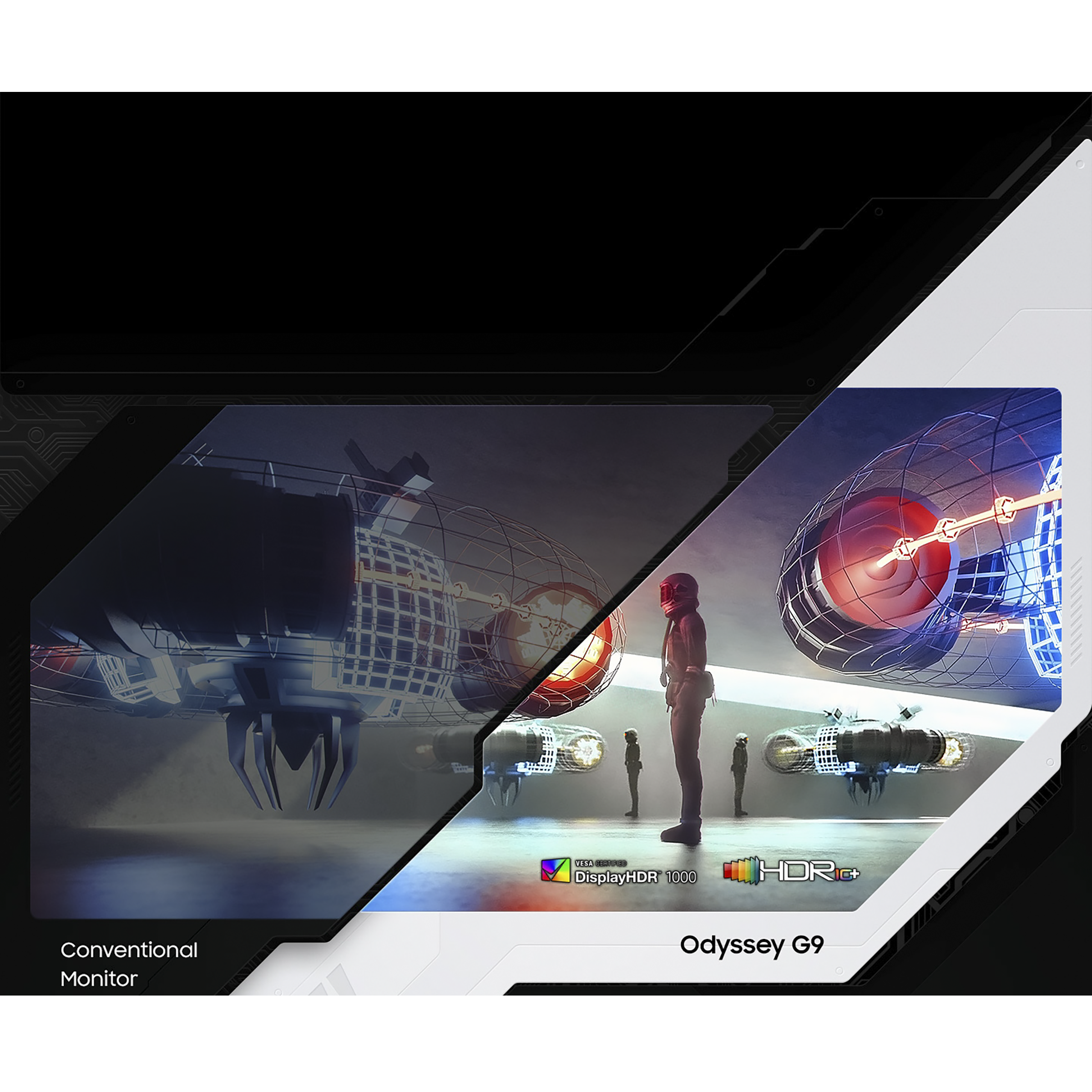 SAMSUNG Odyssey G9 123.9 cm (49 inch) DQHD VA Panel QLED Curved Height Adjustable Gaming Monitor with Black Equalizer_12