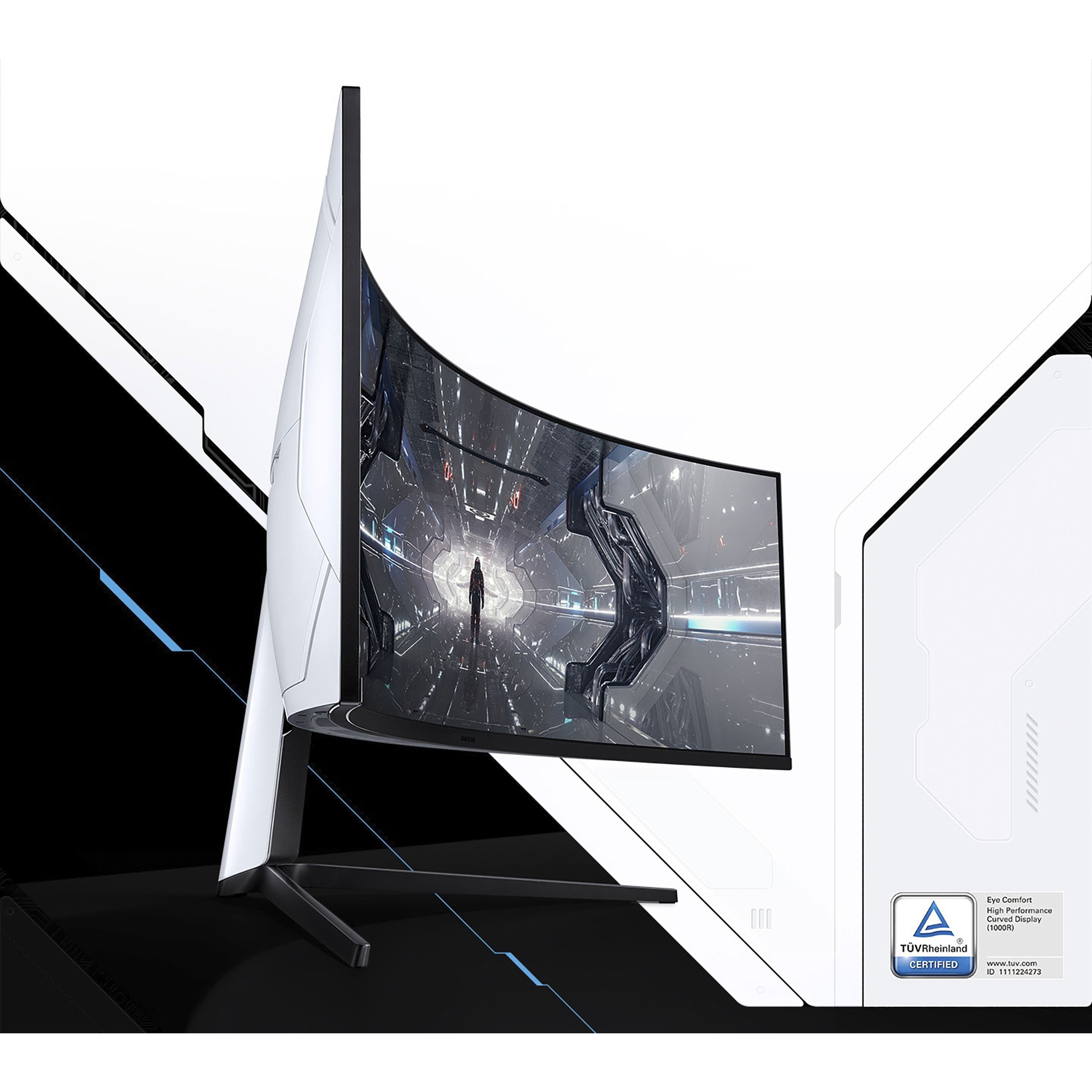SAMSUNG Odyssey G9 123.9 cm (49 inch) DQHD VA Panel QLED Curved Height Adjustable Gaming Monitor with Black Equalizer_14